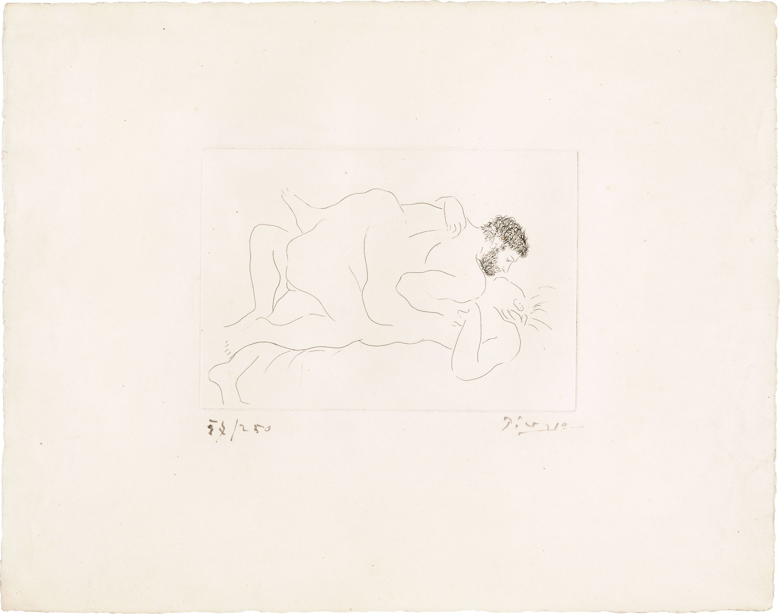 Pablo Picasso - Homme et Femme