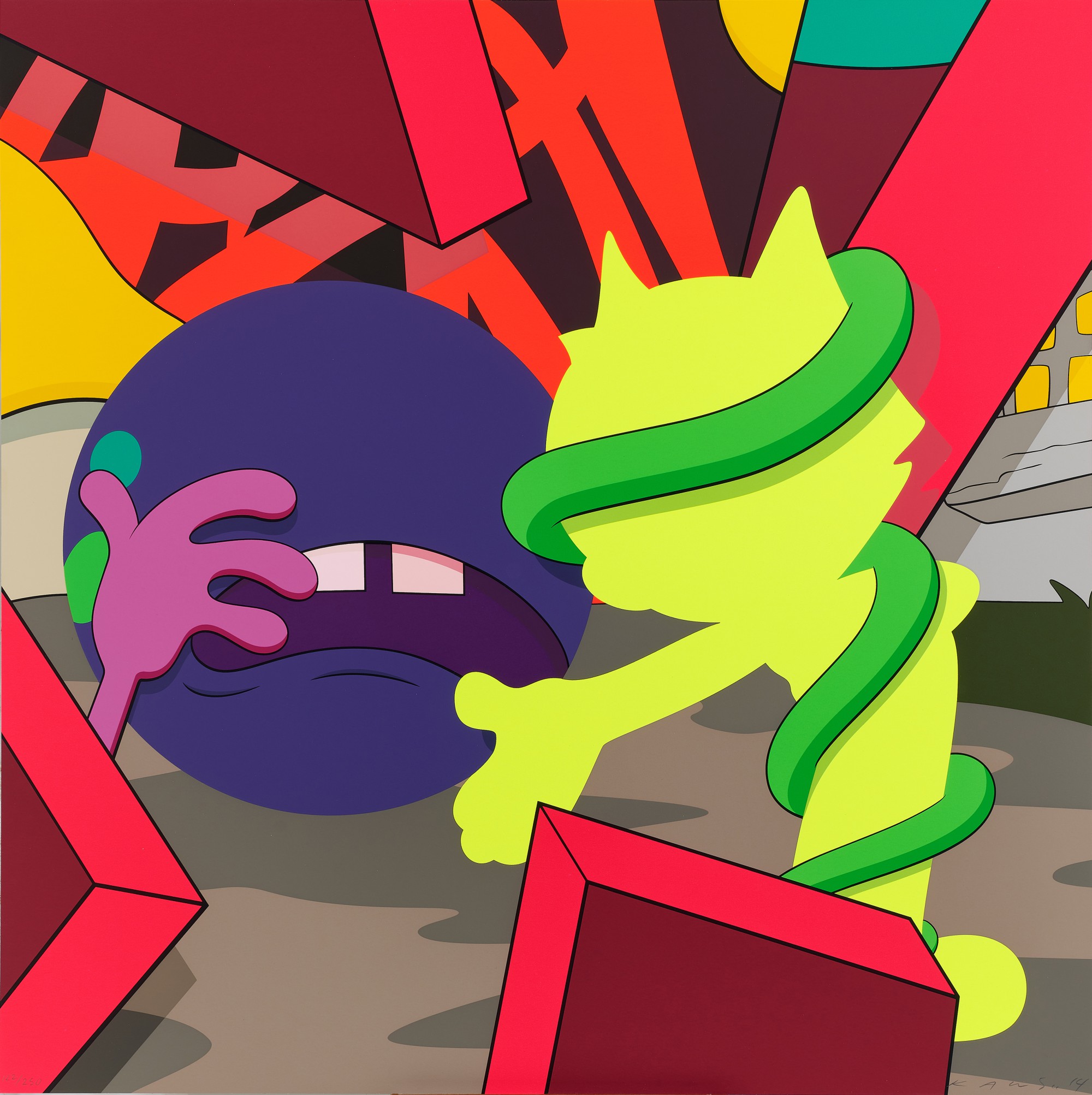 KAWS - Presenting the past