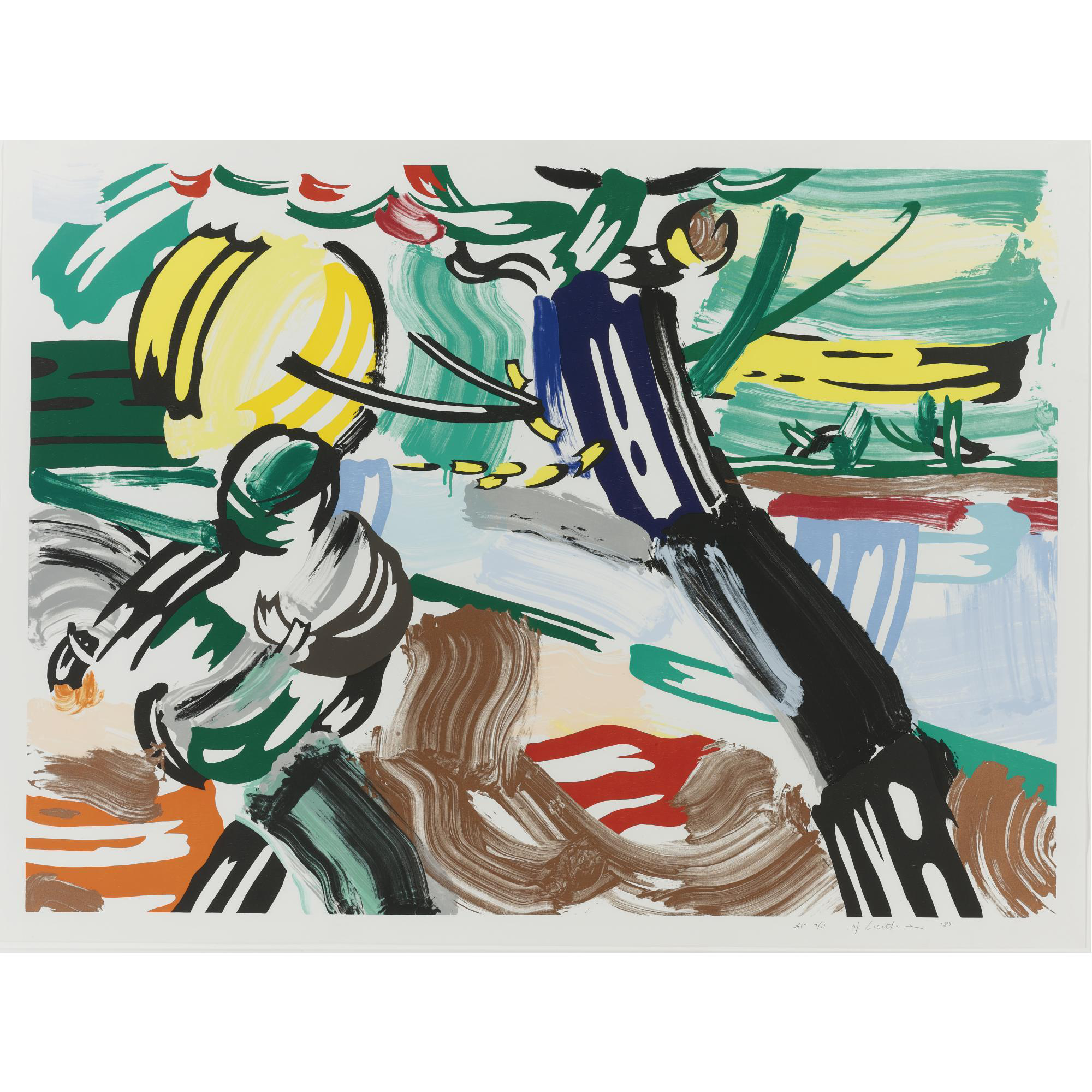 Roy Lichtenstein - THE SOWER (C. 211)