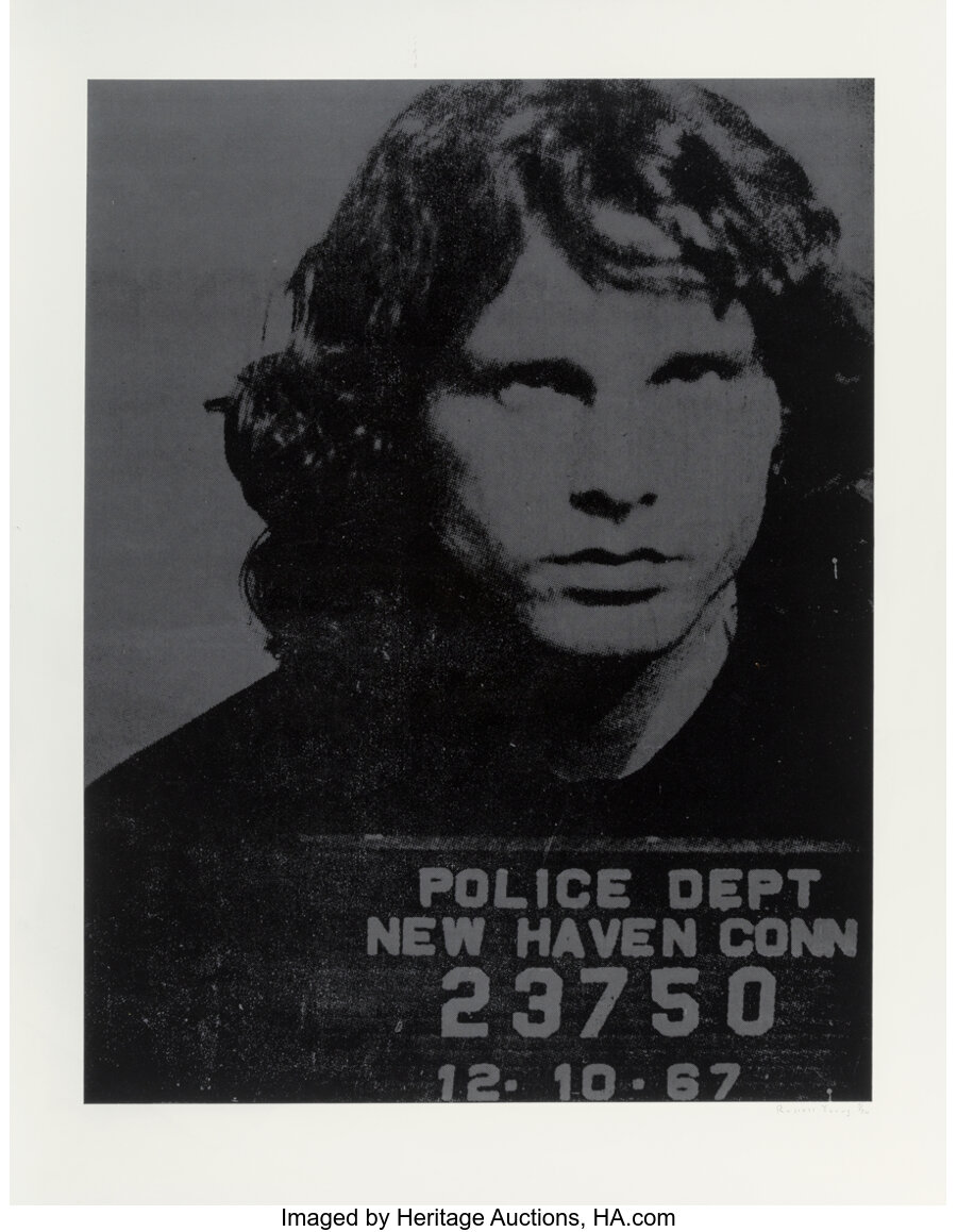 Russell Young - Jim Morrison (Atomic Silver)