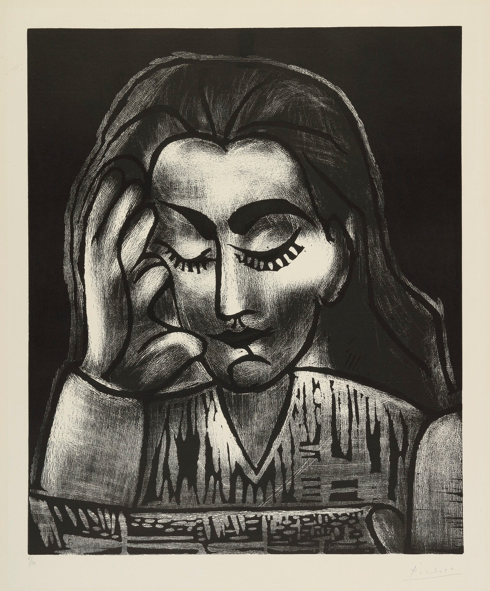 Pablo Picasso - Jacqueline Lisant