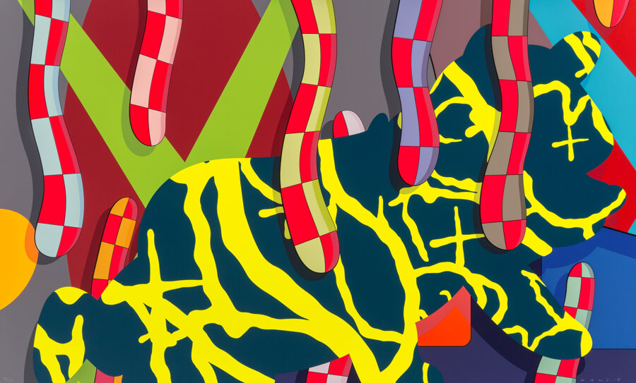 KAWS - Lost Time, Alone Again, and Far Far Down (set of 3)