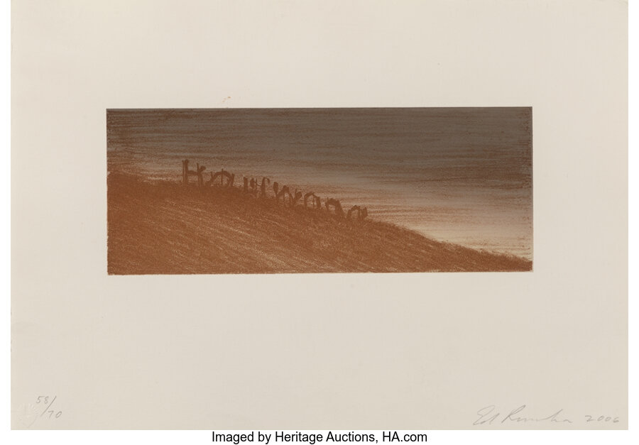 Ed Ruscha - Landmark Decay