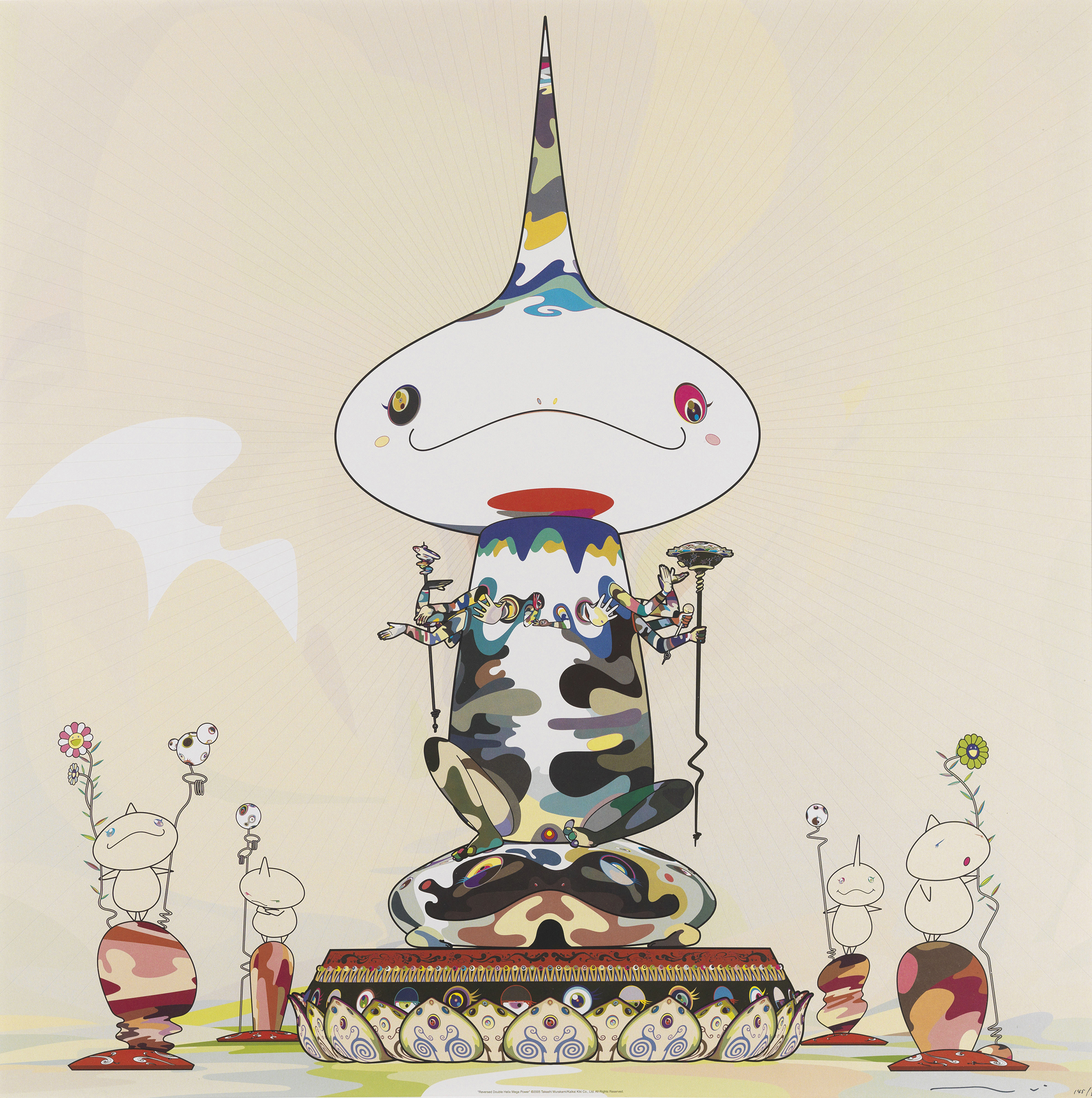 Takashi Murakami - Reversed Double Helix Mega Power