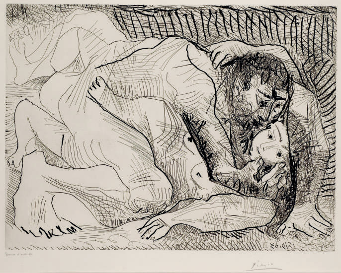 Pablo Picasso - L'Etreinte II (Bloch 1111; Baer 1104 Bb)
