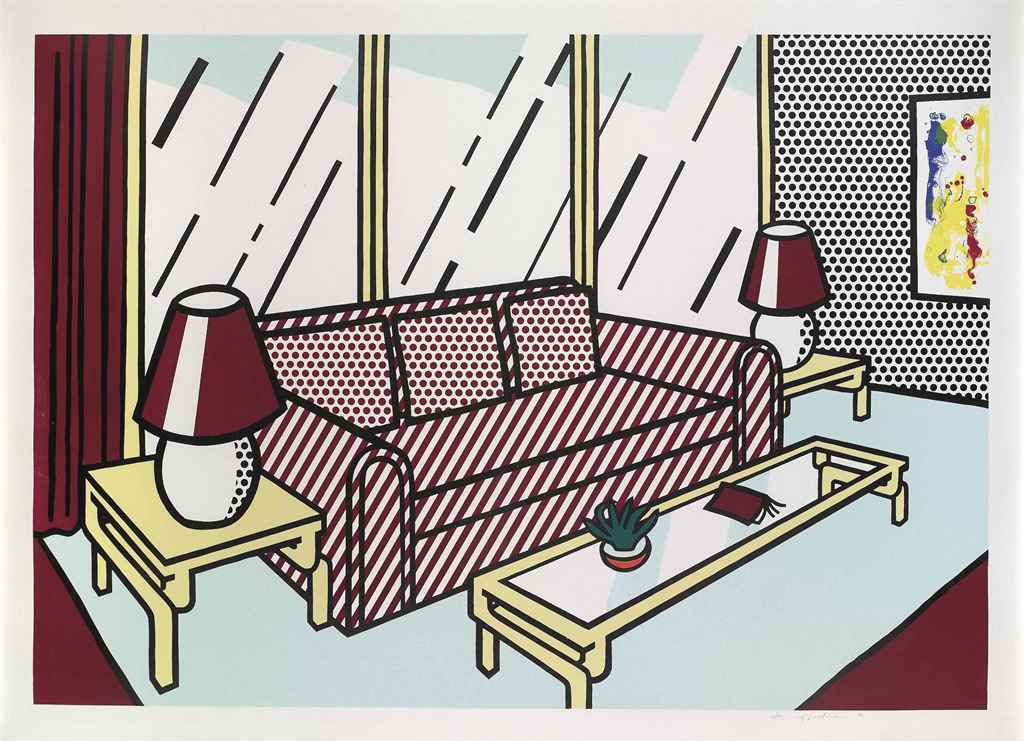 Roy Lichtenstein - Red Lamps