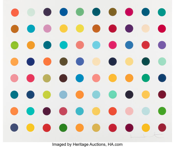 Damien Hirst - Dequalinium Chloride