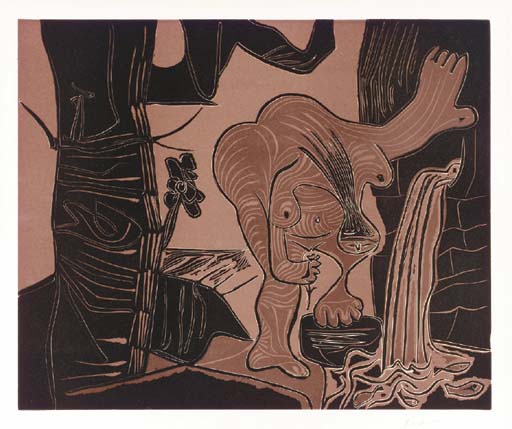Pablo Picasso - Femme nue à la Source