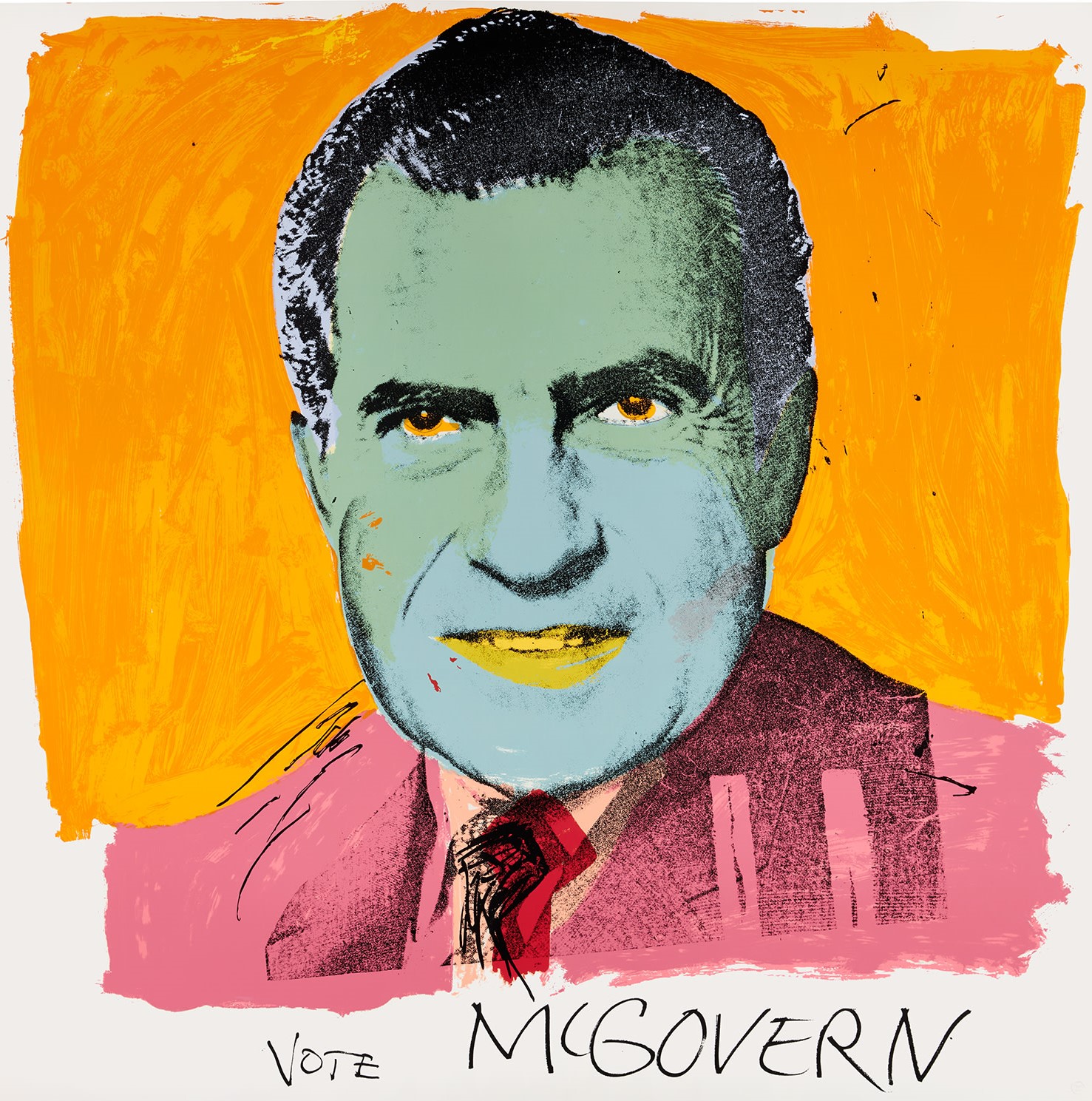 Andy Warhol - Vote McGovern (G. 396, F. & S. 84)