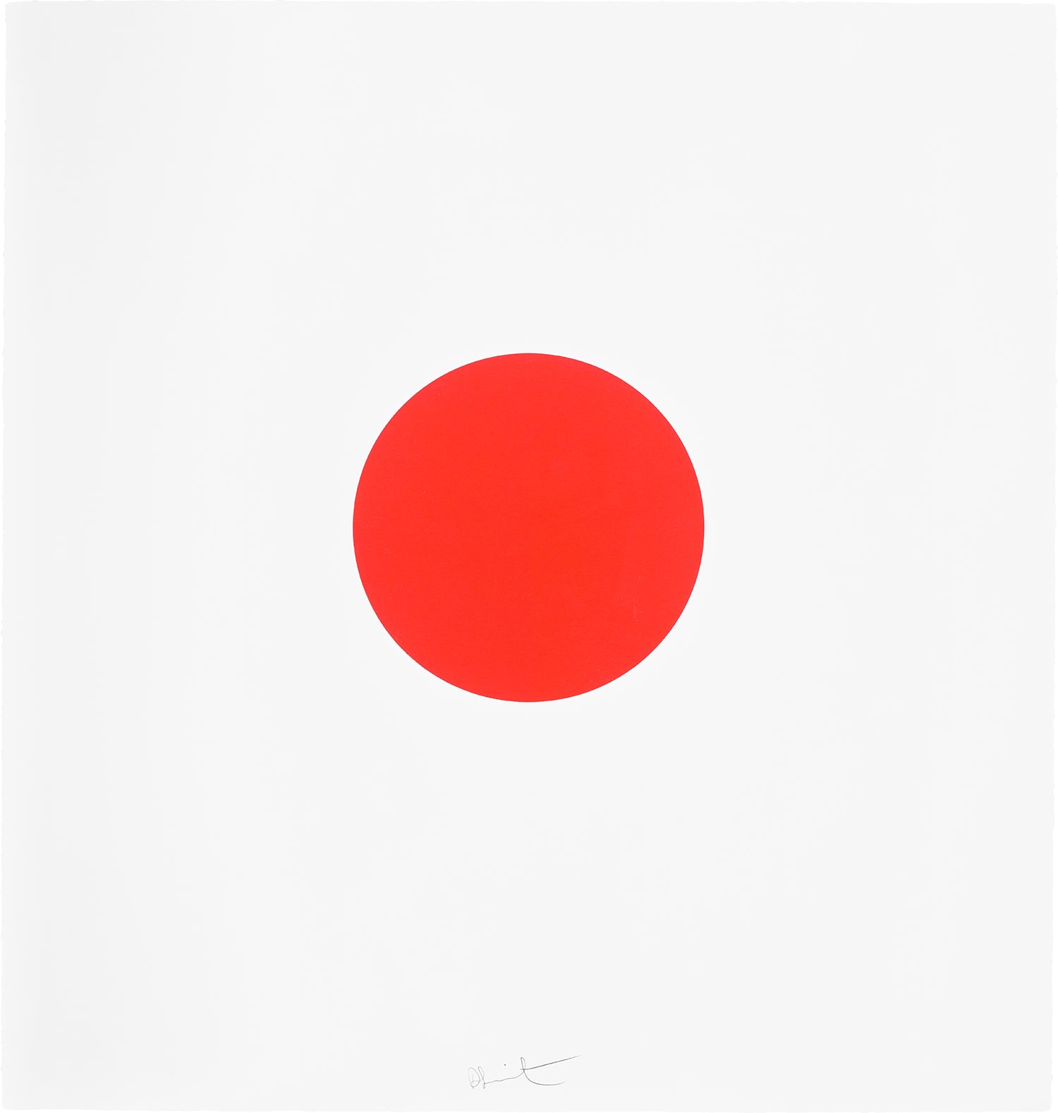 Damien Hirst - Quinaldic Acid, from 12 Woodcut Spots