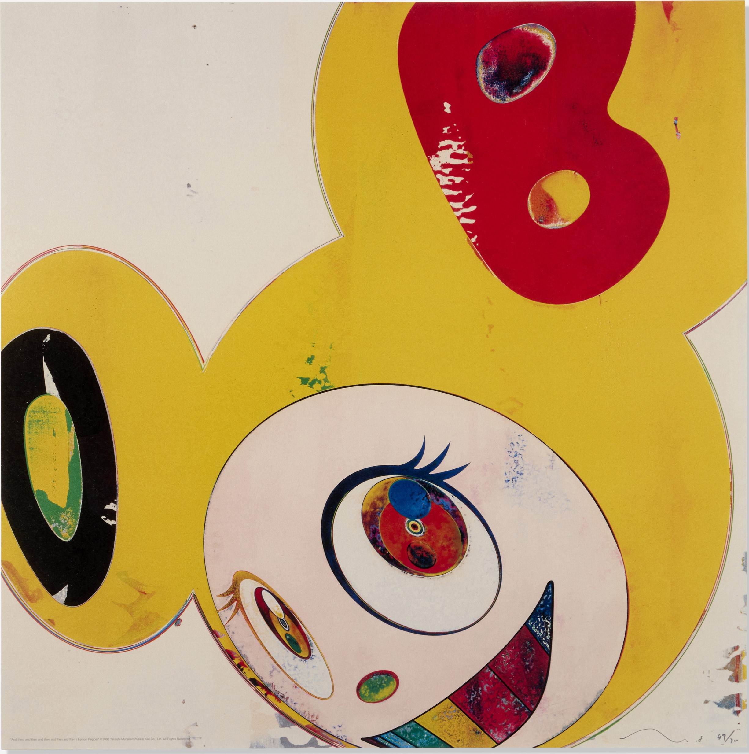 Takashi Murakami - And then, and then and then and then and then / Lemon Pepper