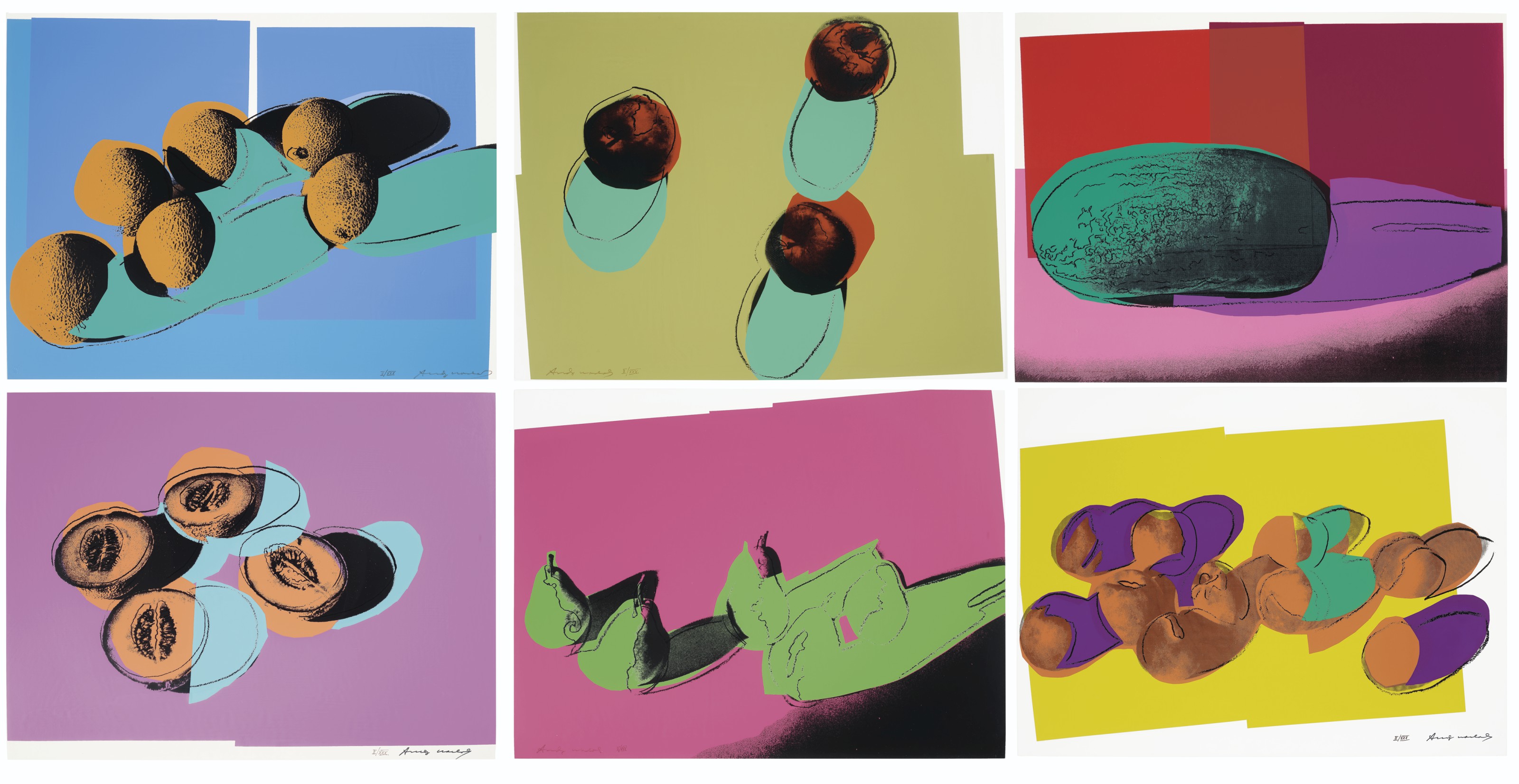 Andy Warhol - Space Fruit: Still Lifes