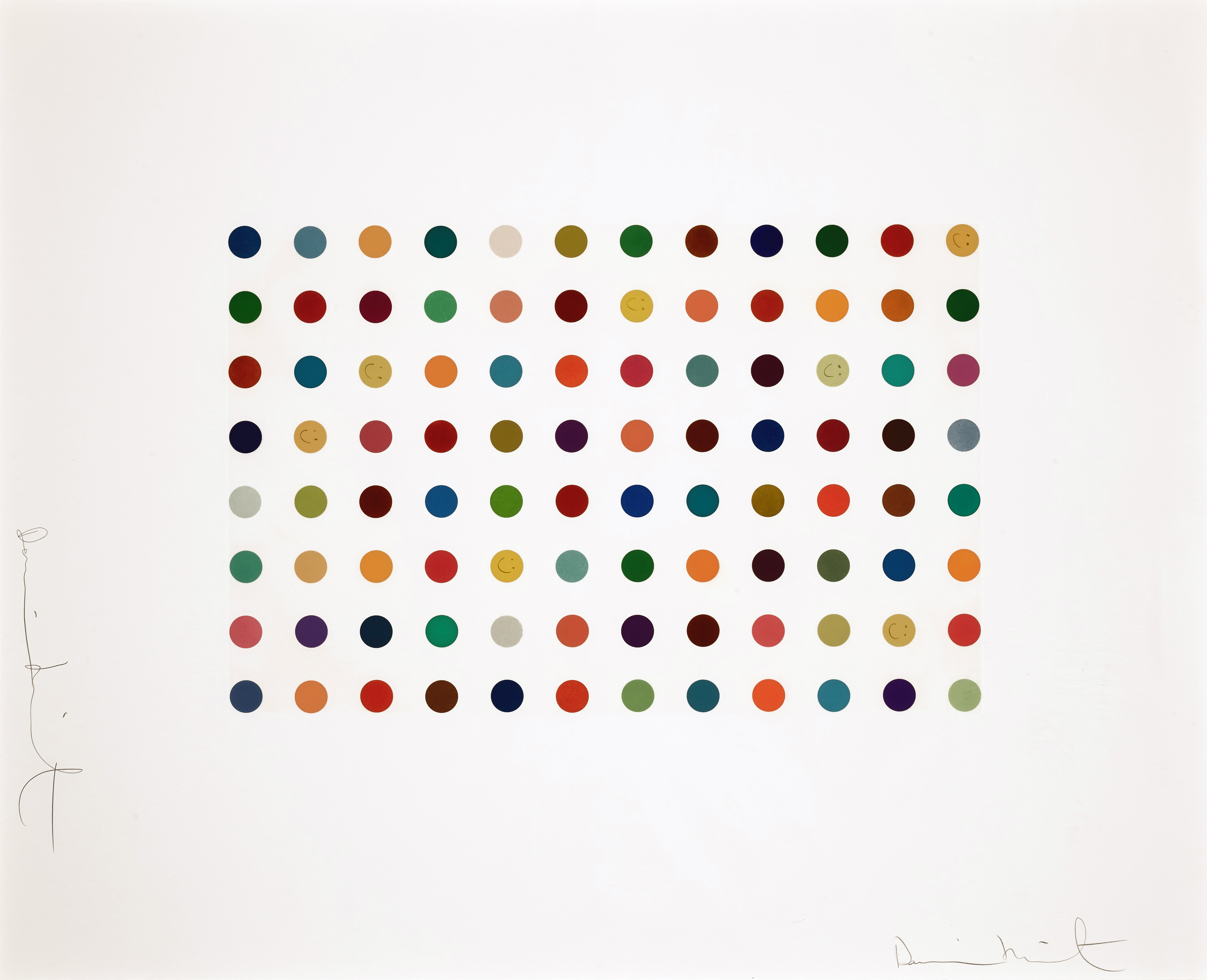 Damien Hirst - Bromphenol Blue