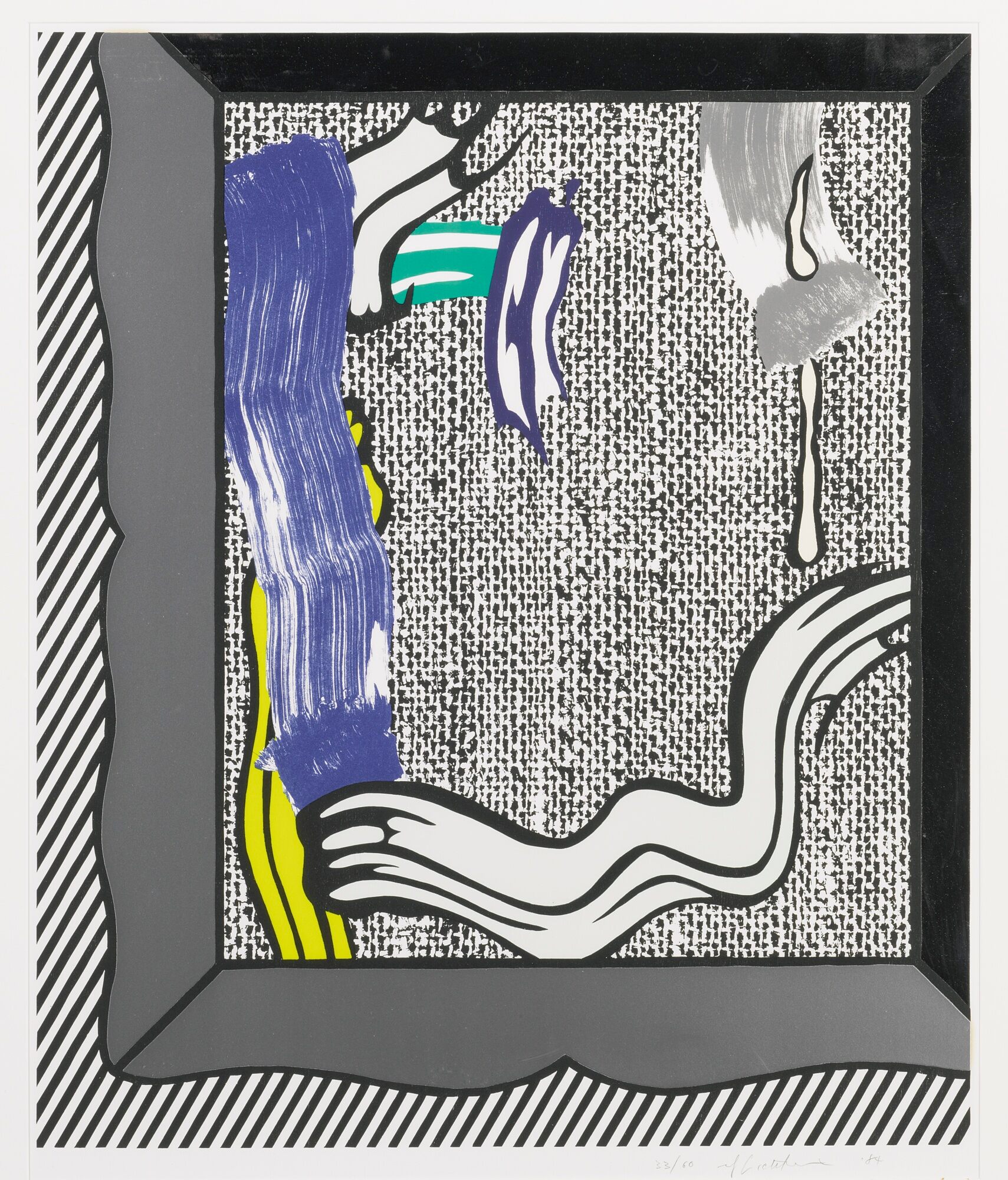 Roy Lichtenstein - Painting on Canvas