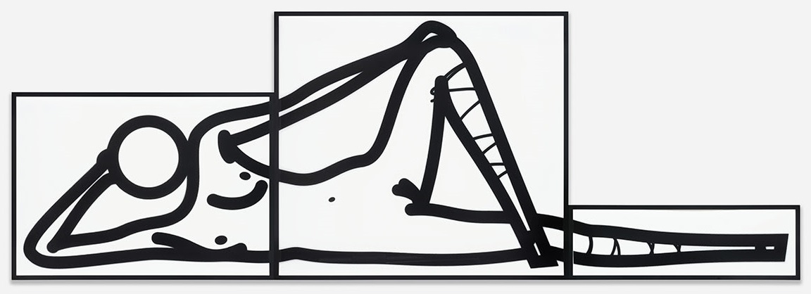 Julian Opie - This is Shahnoza in 3 parts (6) (C. 132)
