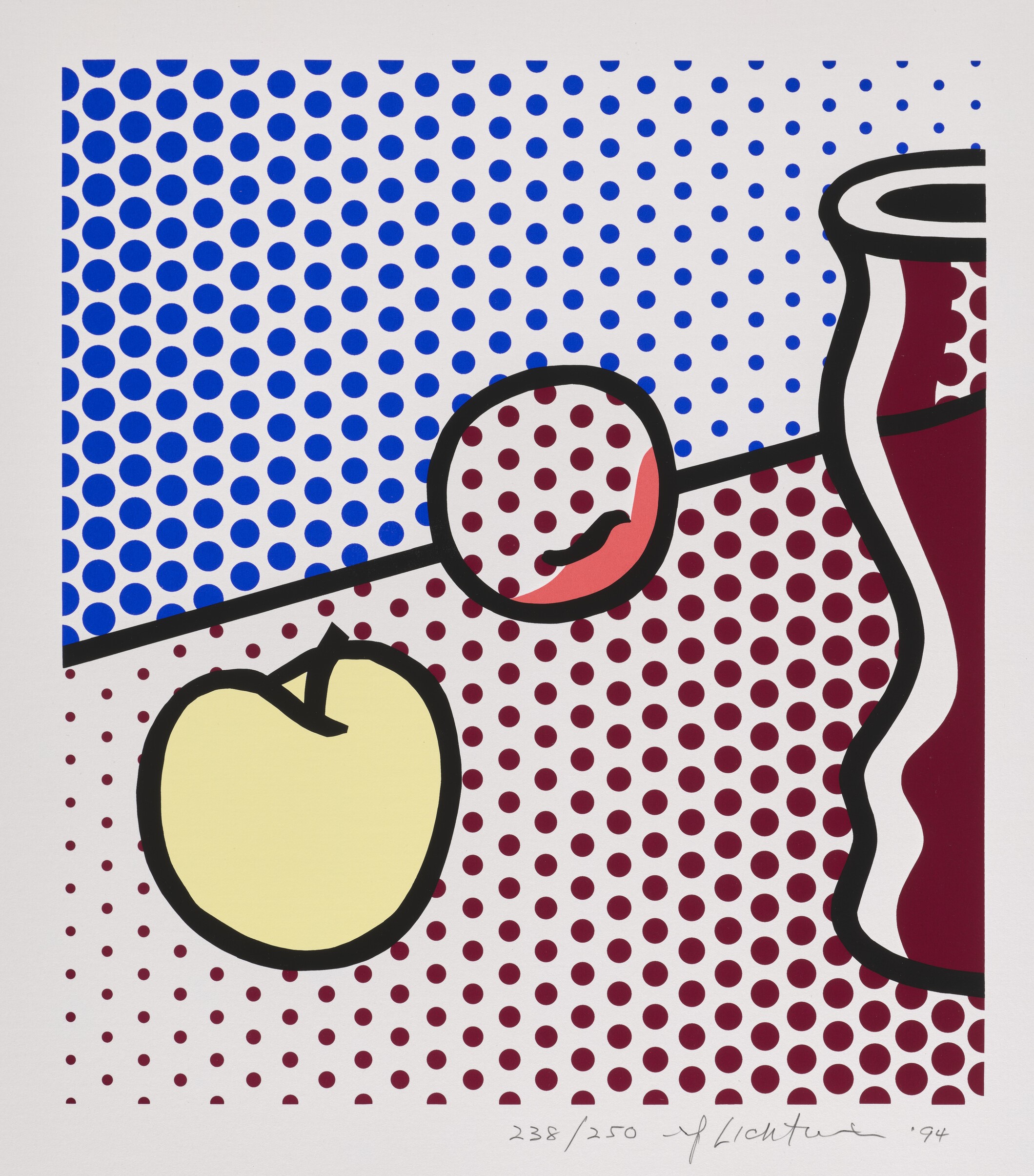 Roy Lichtenstein - Still Life with Red Jar