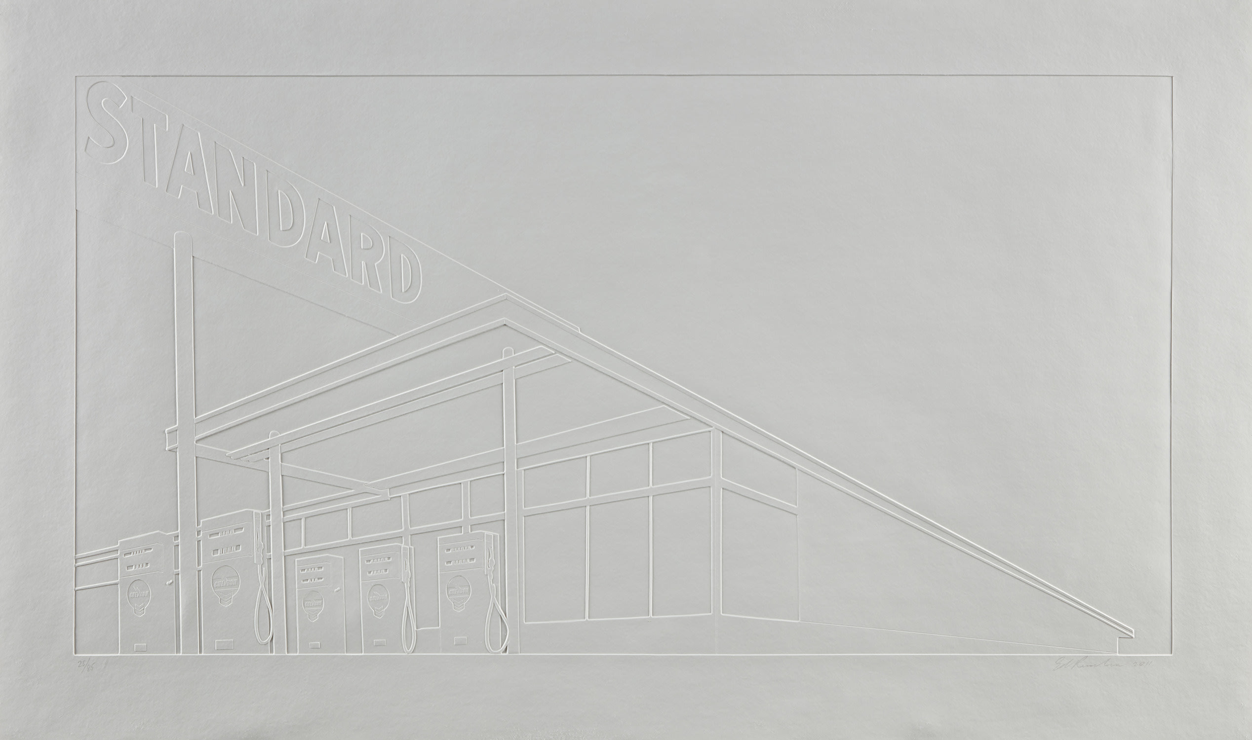 Ed Ruscha - Ghost Station