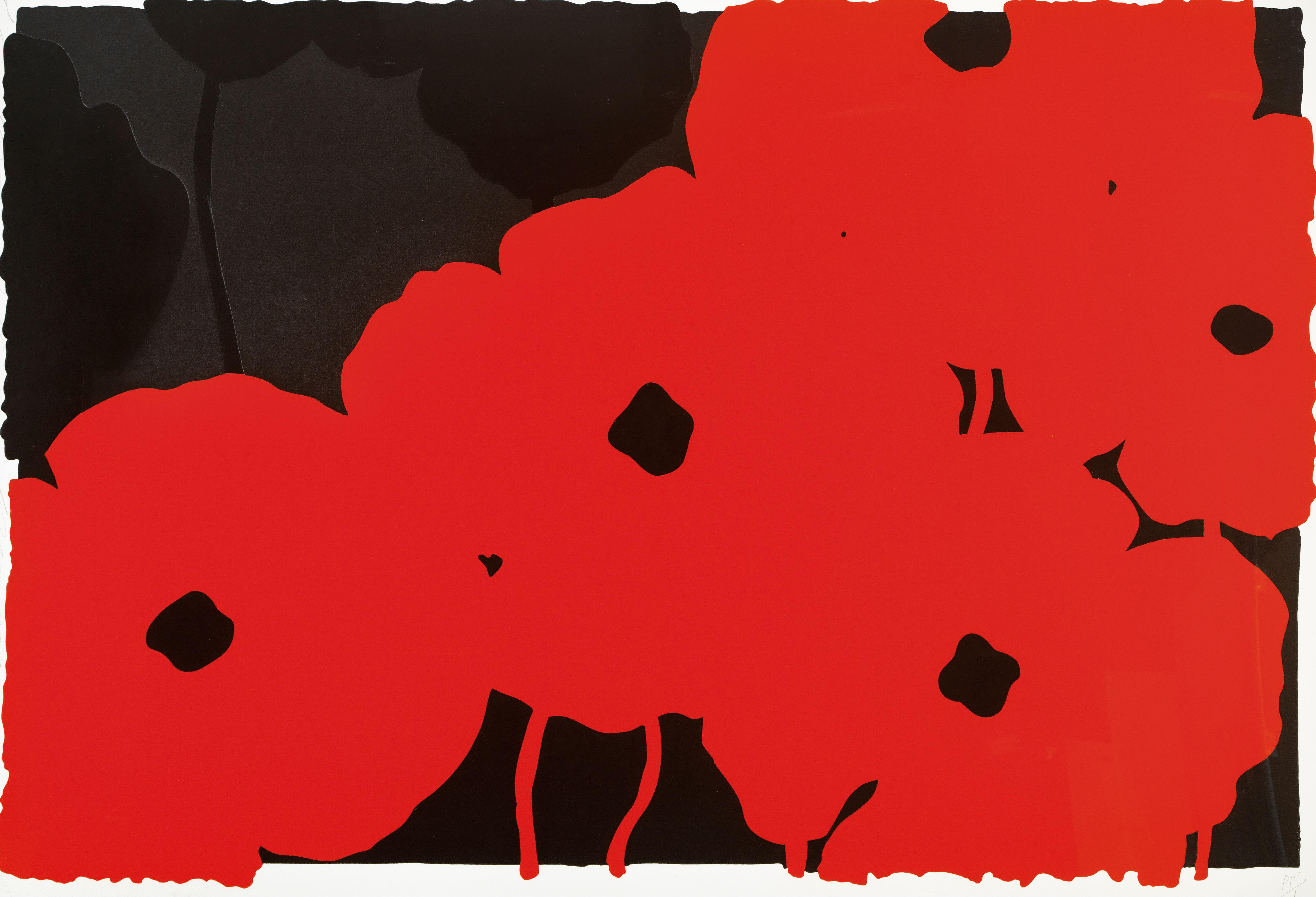 Donald Sultan - Reds and Blacks, March 26