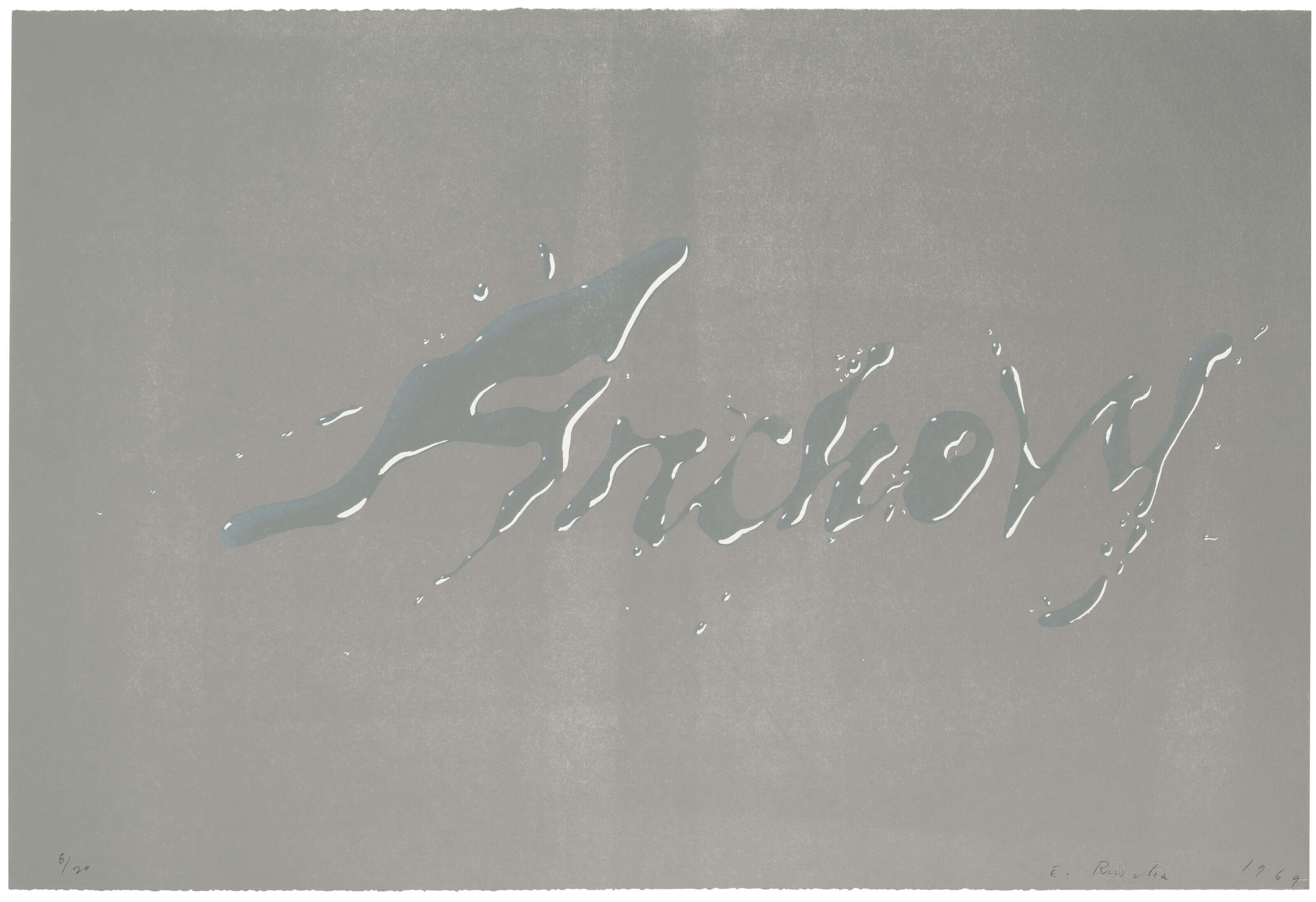 Ed Ruscha - Anchovy