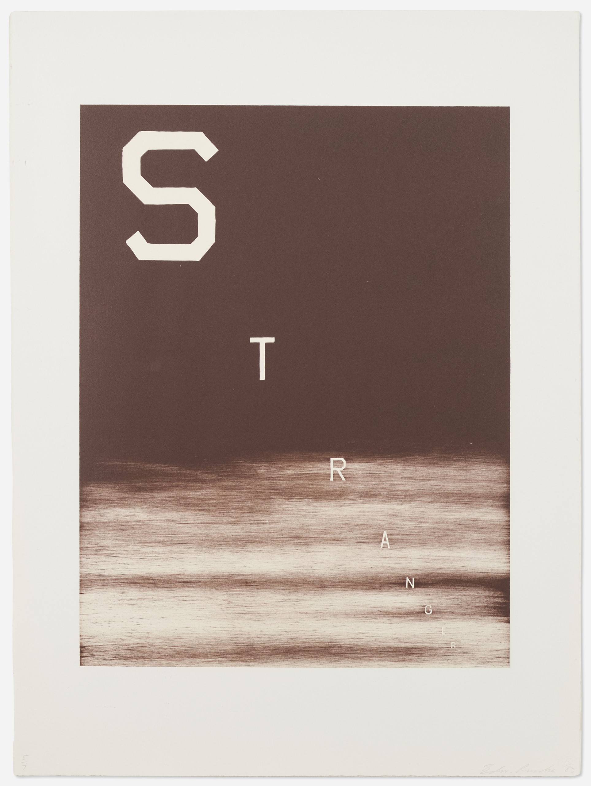 Ed Ruscha - Stranger