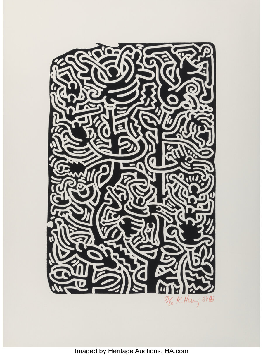 Keith Haring - Stones 3