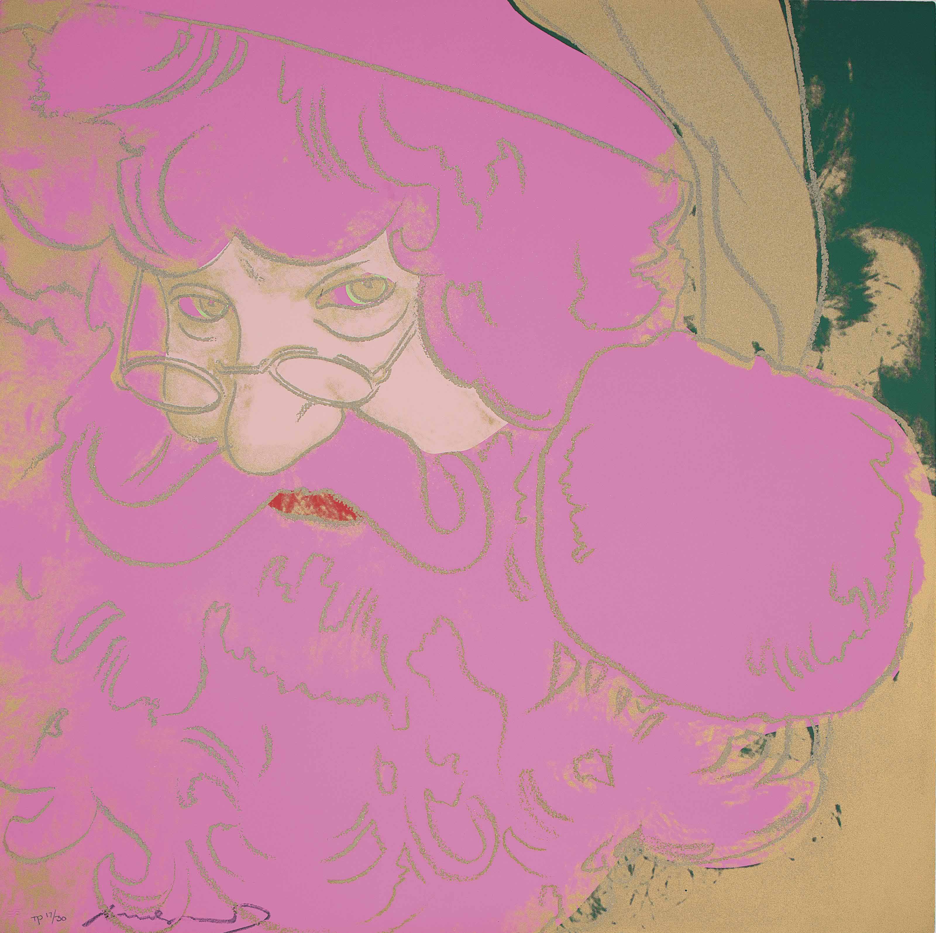 Andy Warhol - Santa Claus, from Myths
