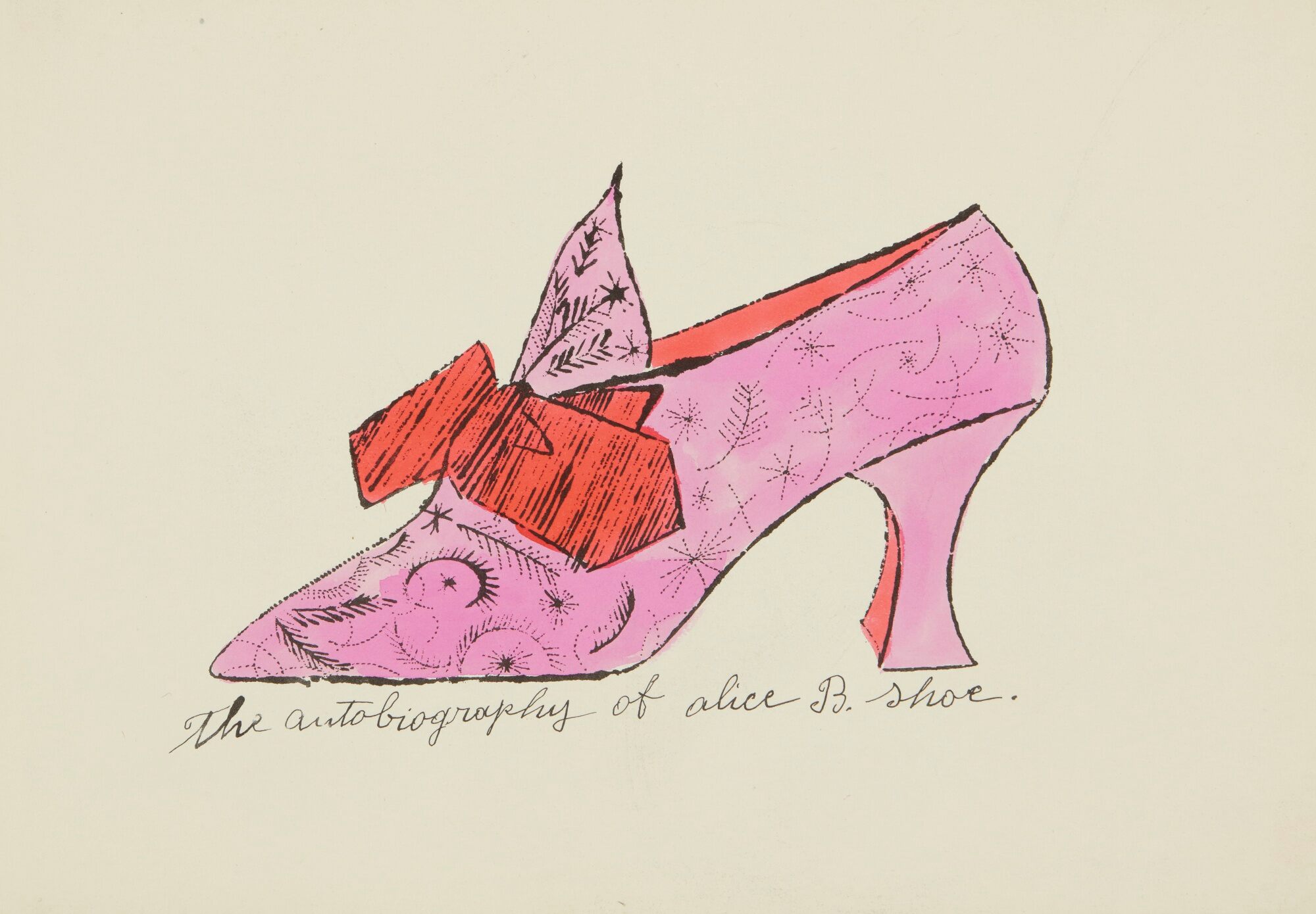 Andy Warhol - A la recherche du shoe perdu