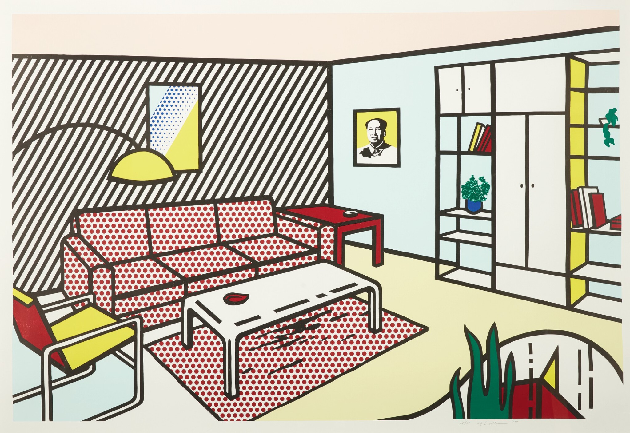 Roy Lichtenstein - Modern Room