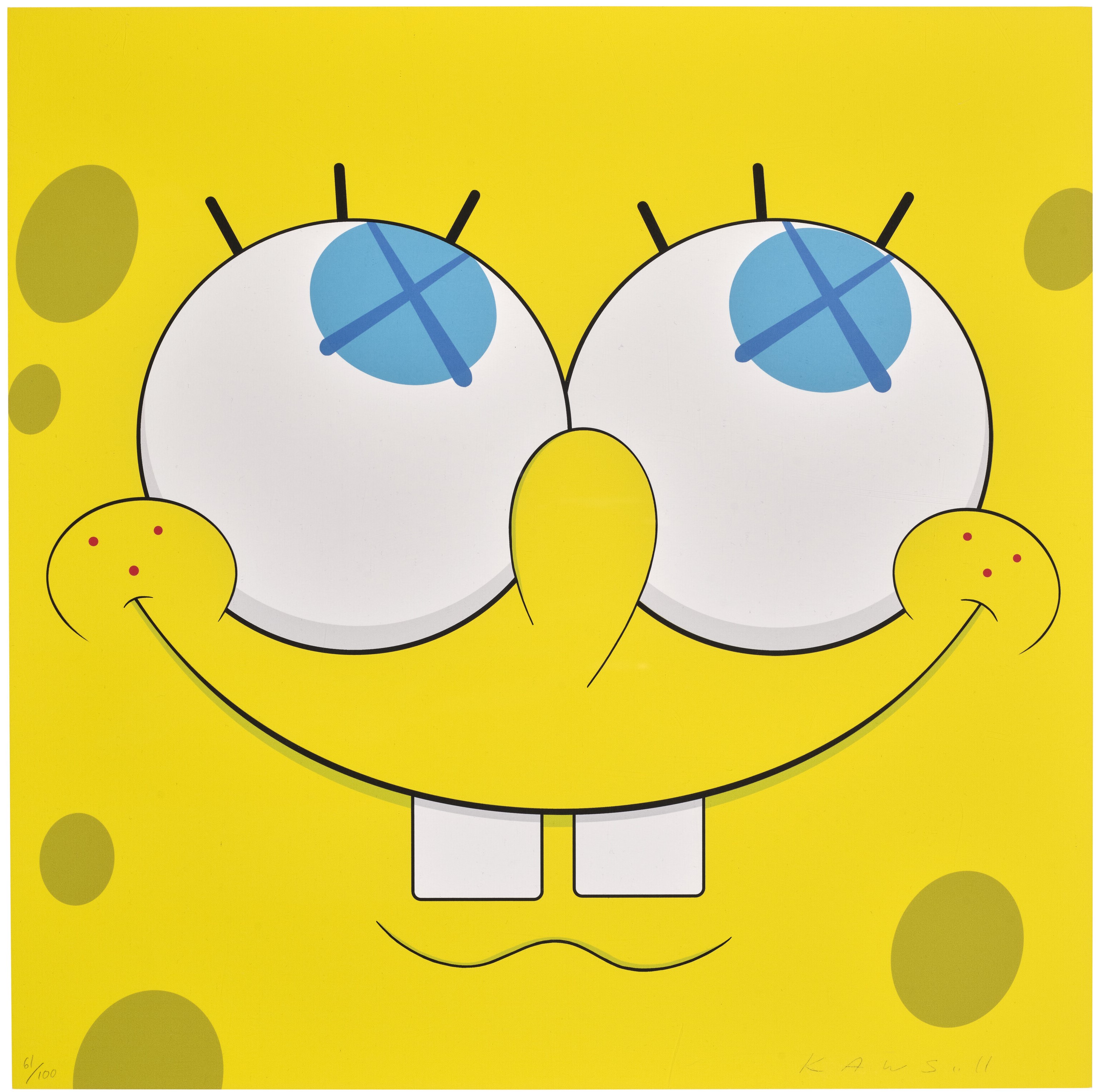 KAWS - KAWSBOB (YELLOW)