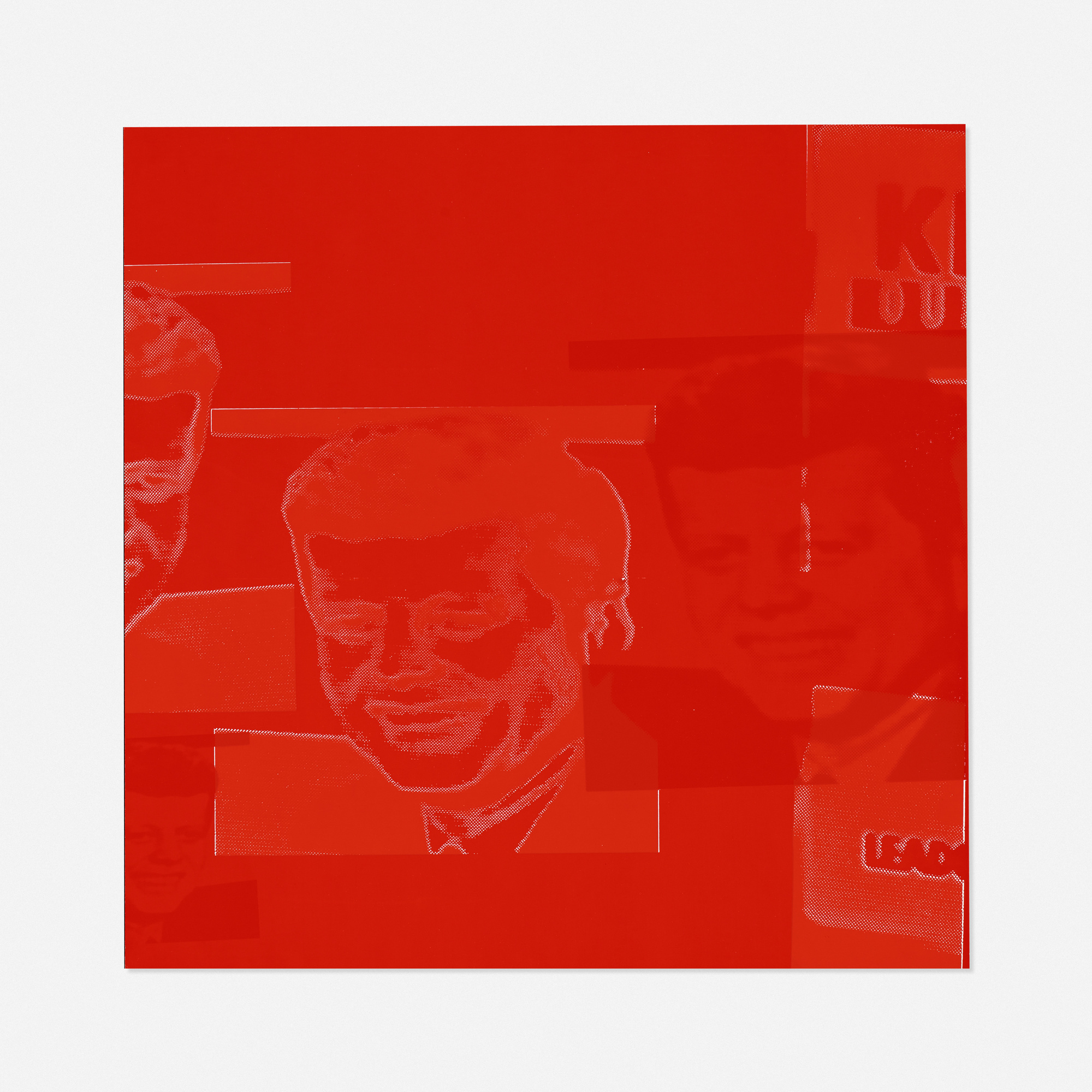 Andy Warhol - Plate 4 from the Flash- November 22nd, 1963 portfolio