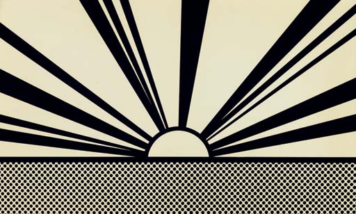 Roy Lichtenstein - Landscape 4 from Ten Landscapes
