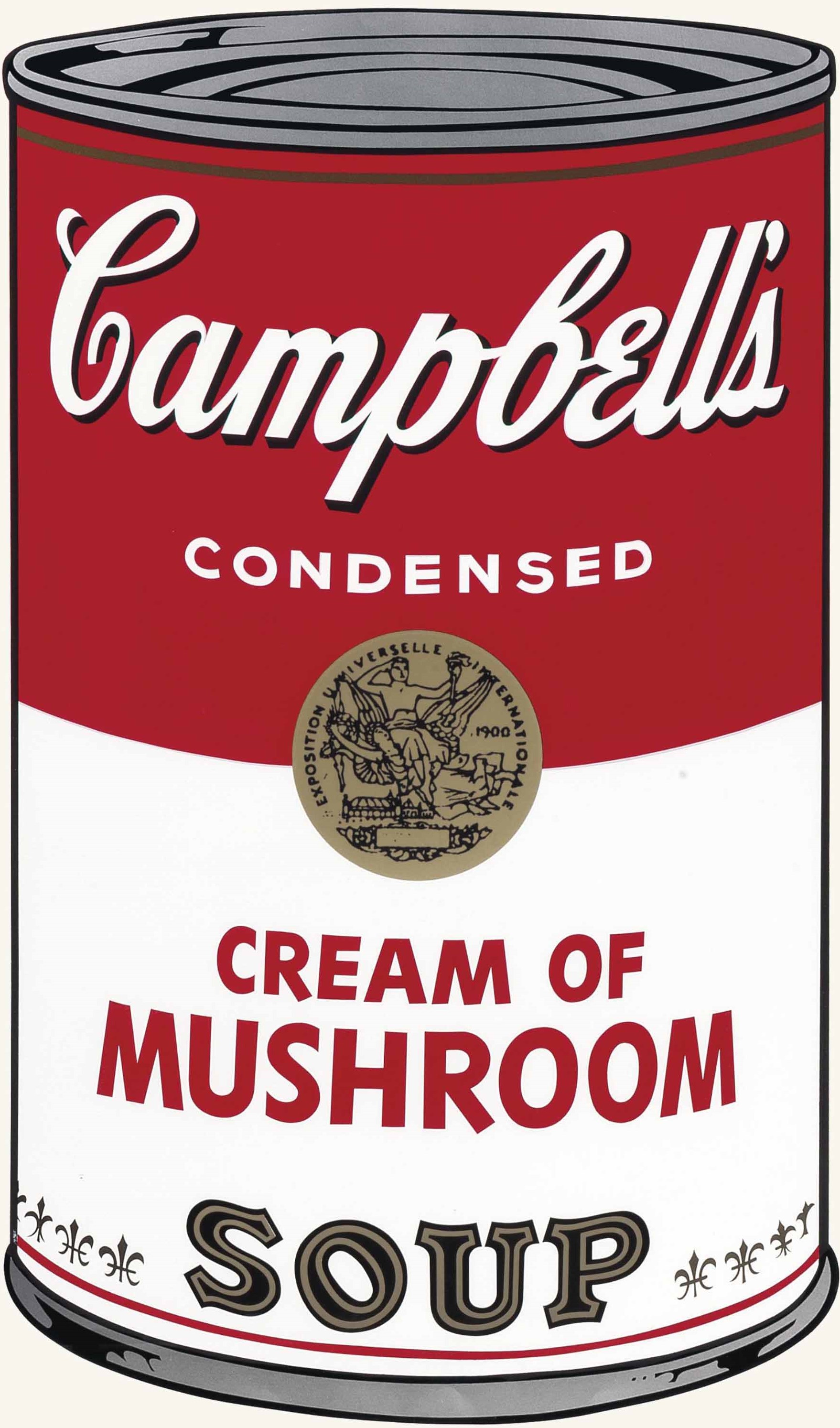 Andy Warhol - Cream of Mushroom, from Campbell's Soup I