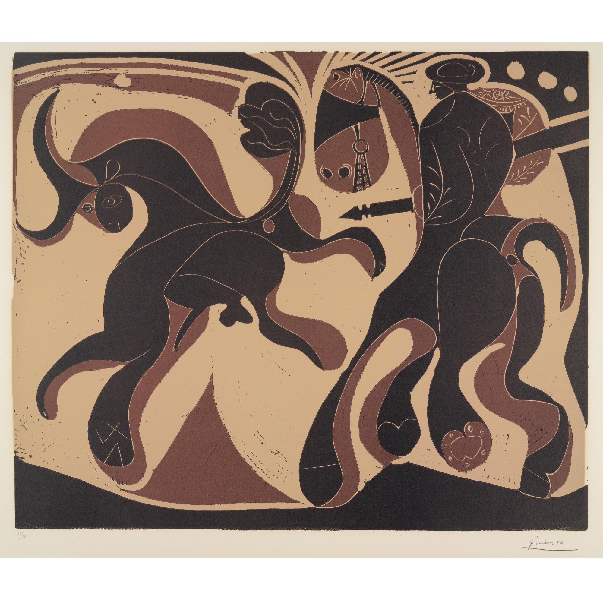 Pablo Picasso - Taureau et Picador