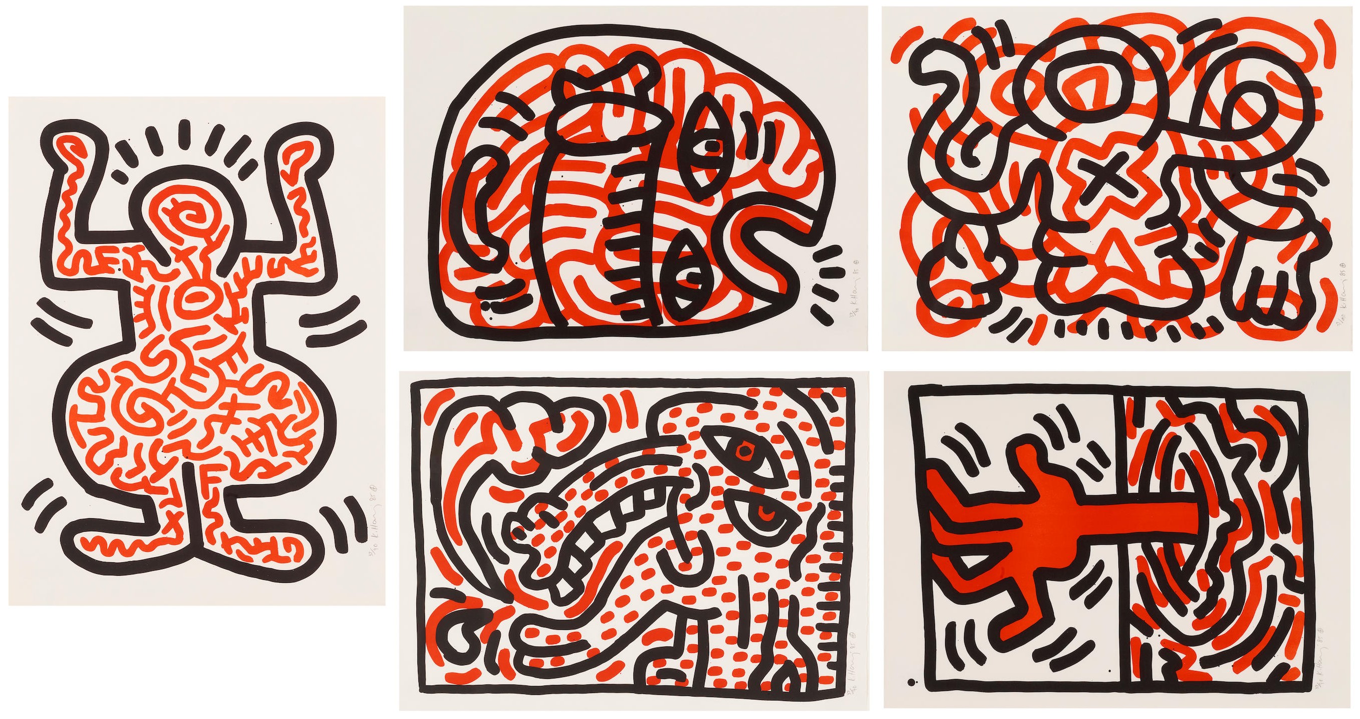 Keith Haring - Ludo (Littmann pp. 44-47)