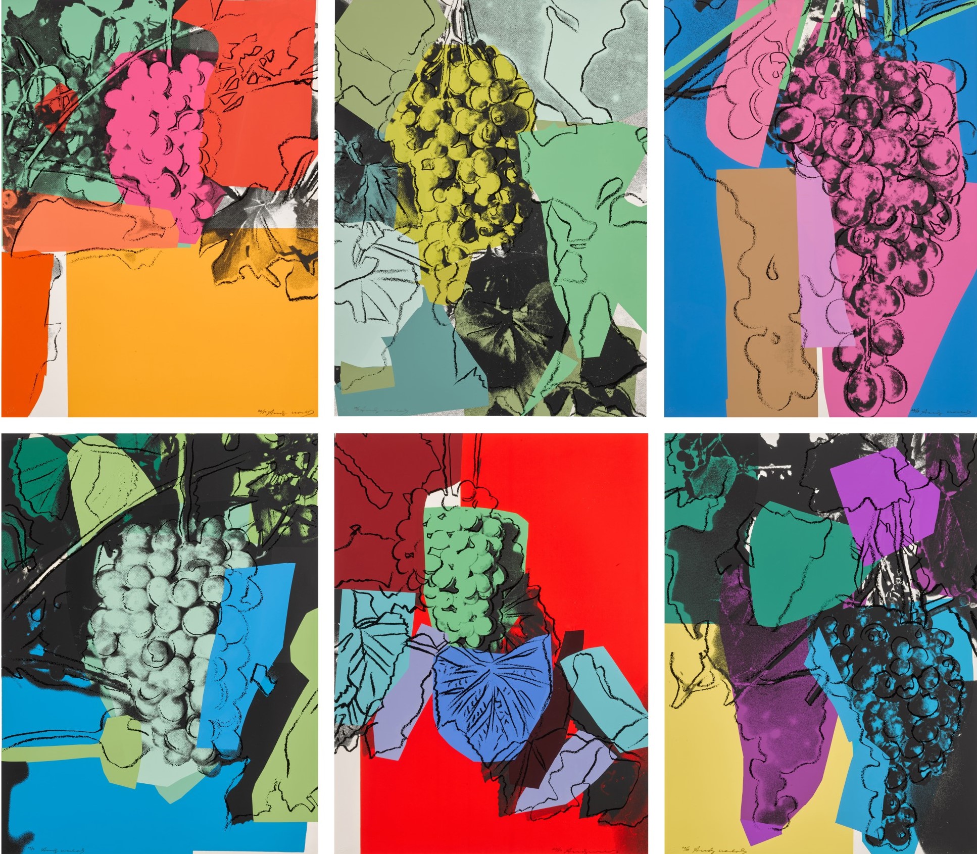 Andy Warhol - Grapes