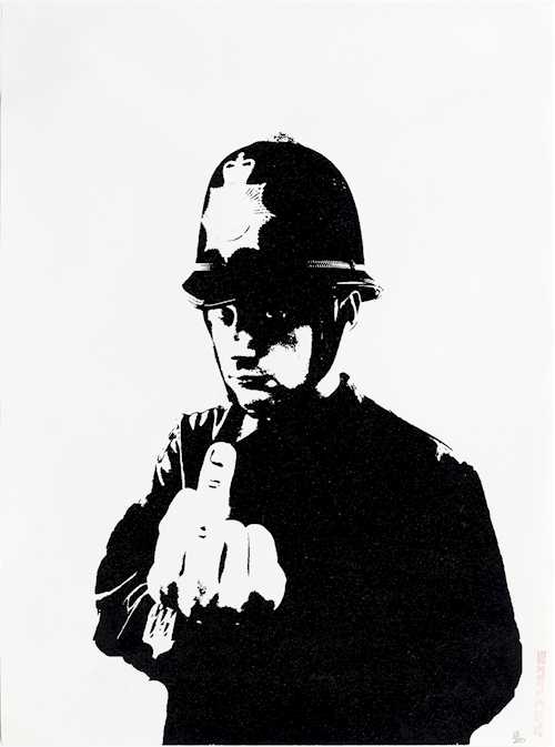 Banksy - Rude Copper