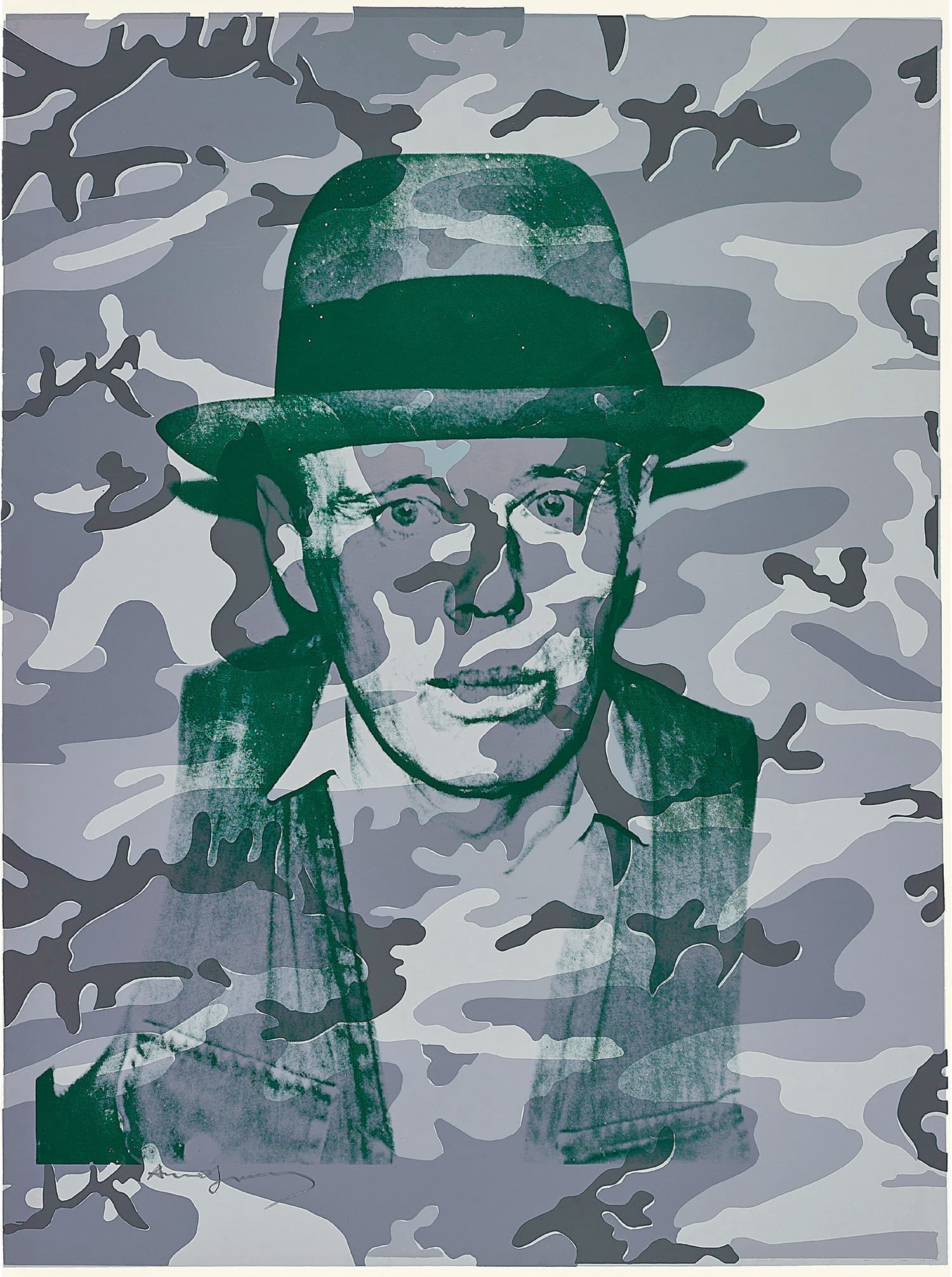 Andy Warhol - Joseph Beuys in Memoriam, from For Joseph Beuys