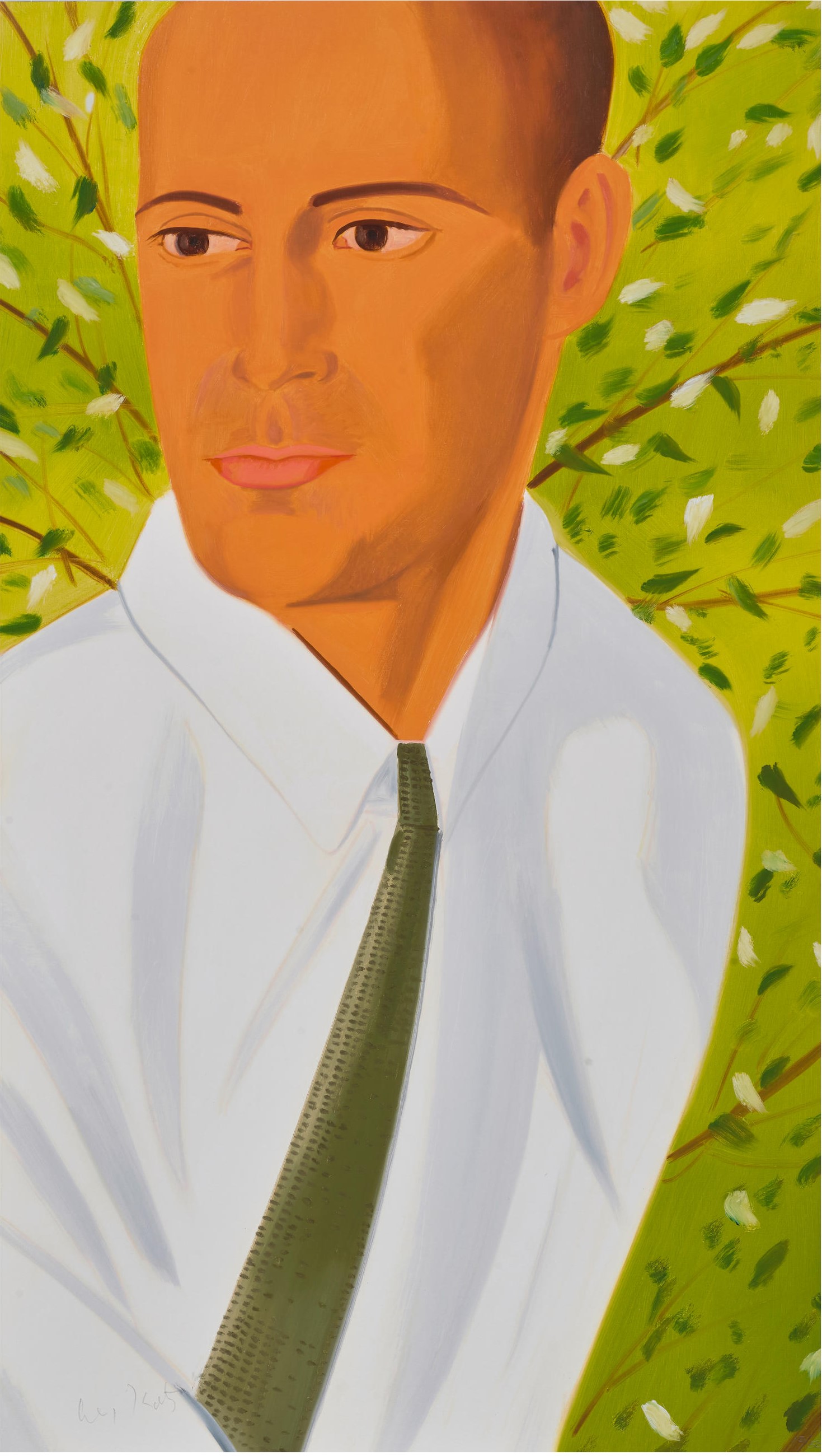 Alex Katz - Perry, from White Shirt