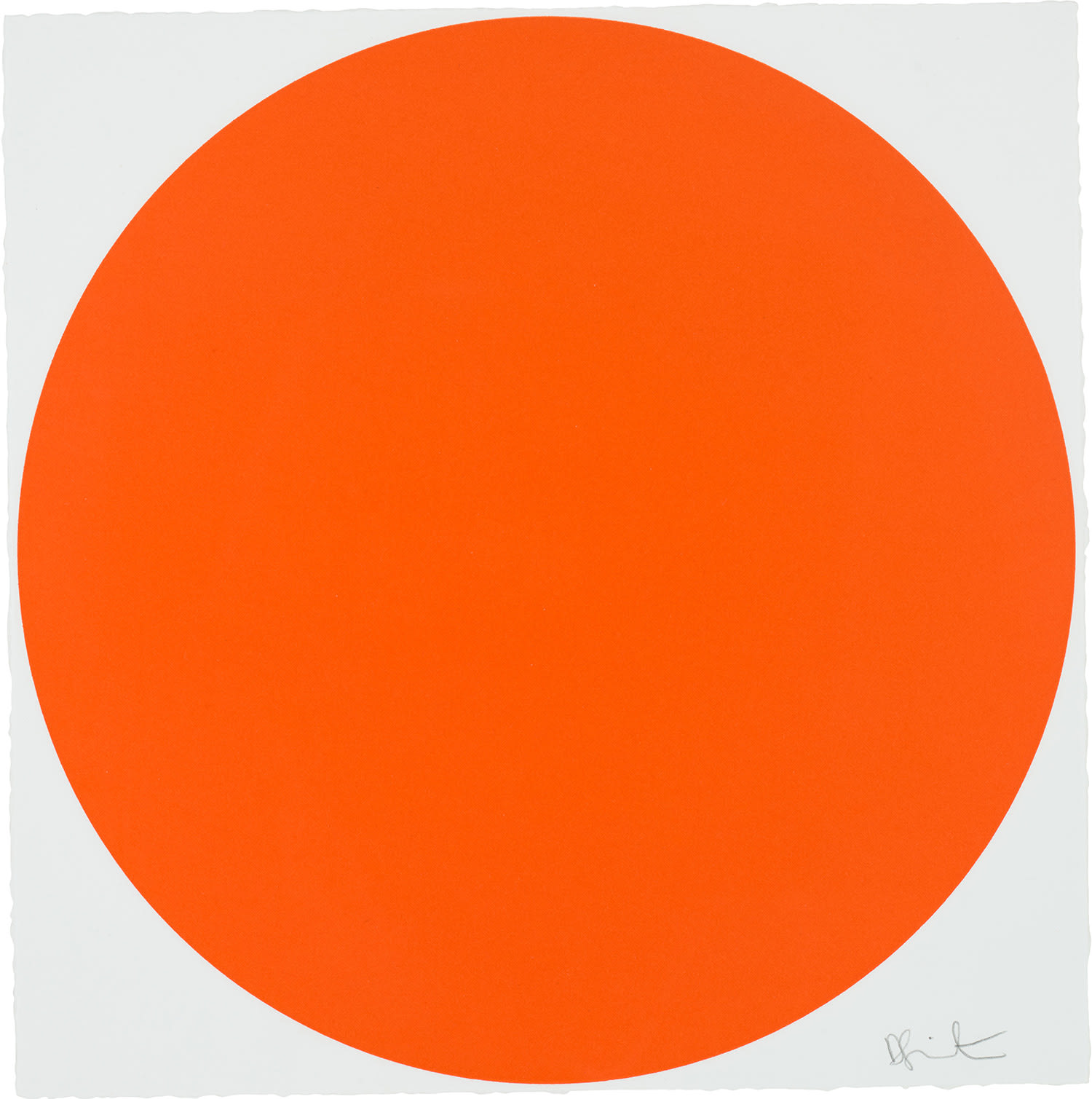 Damien Hirst - Mepartricin, from 40 Woodcut Spots