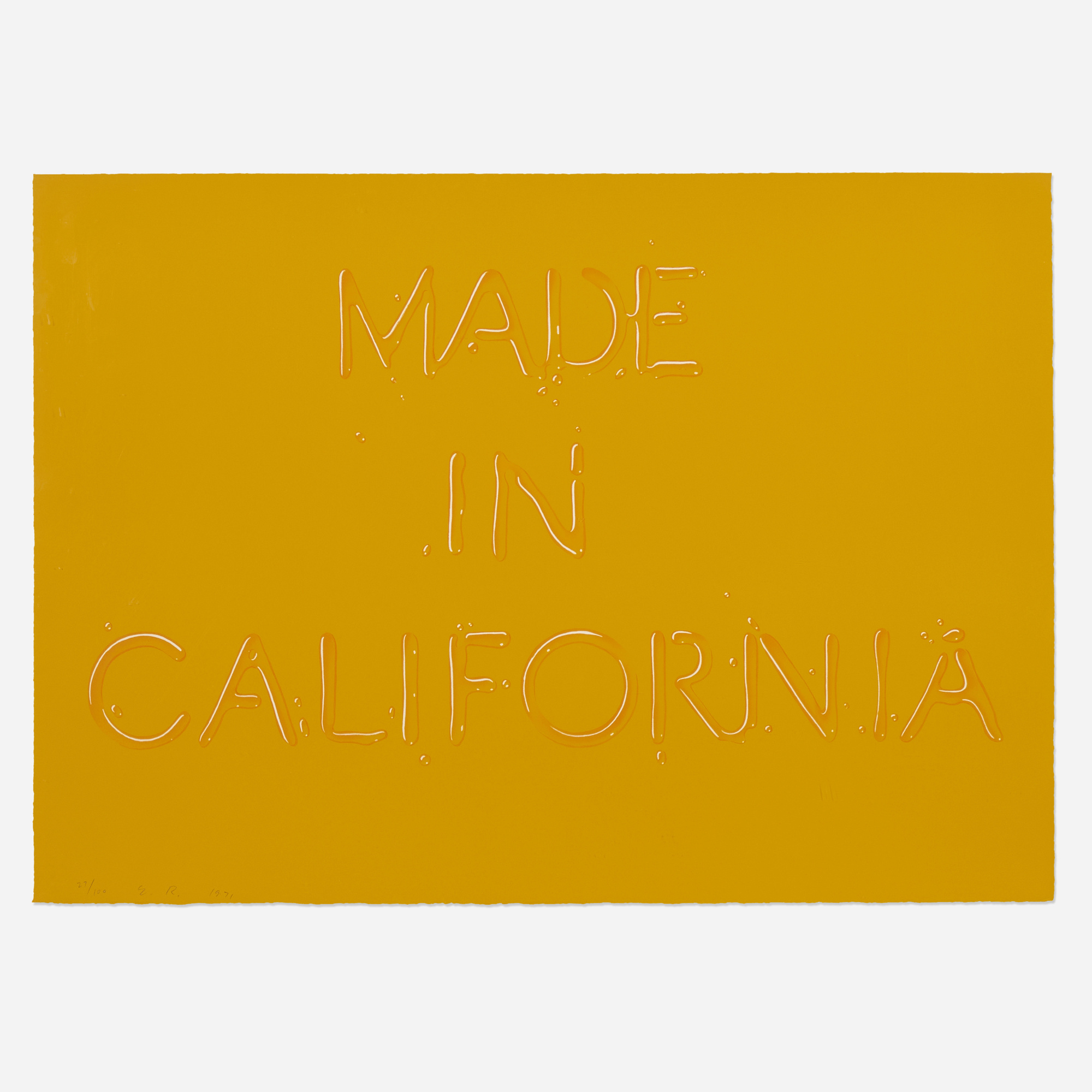 Ed Ruscha - Made in California