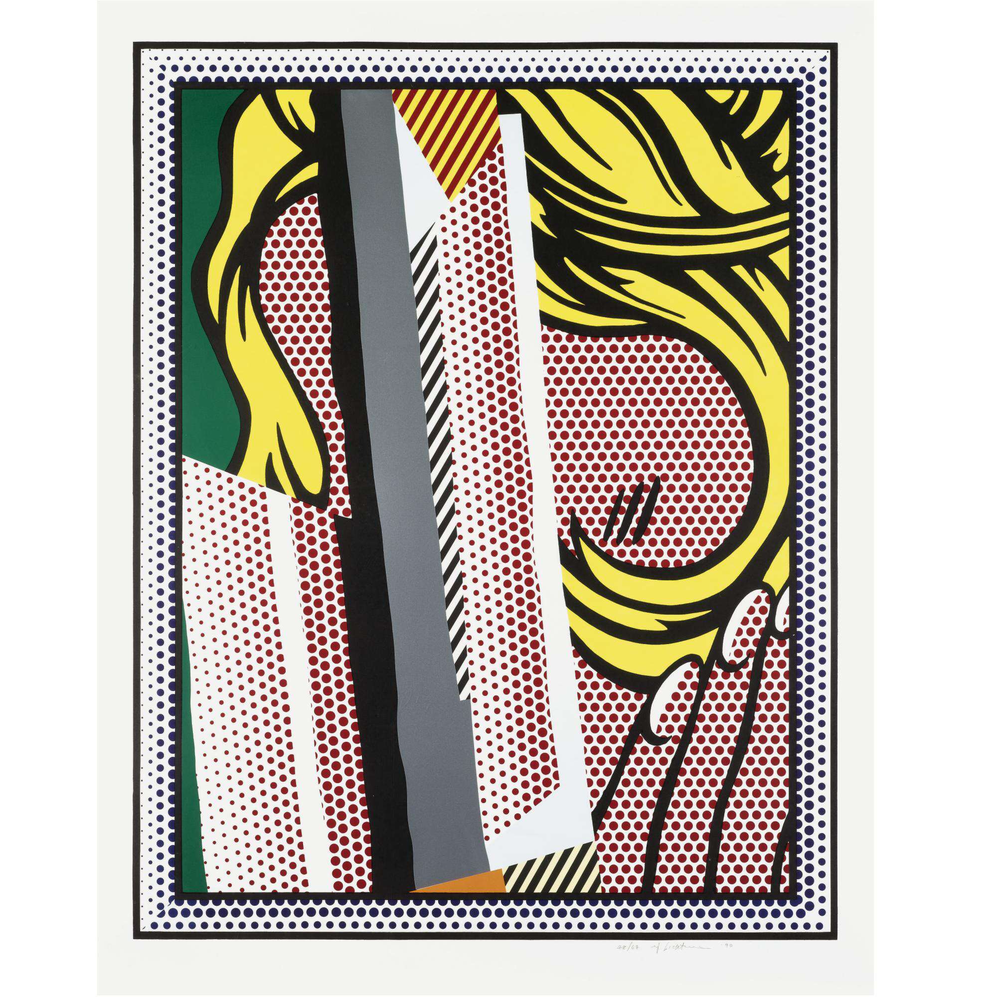 Roy Lichtenstein - REFLECTIONS ON HAIR