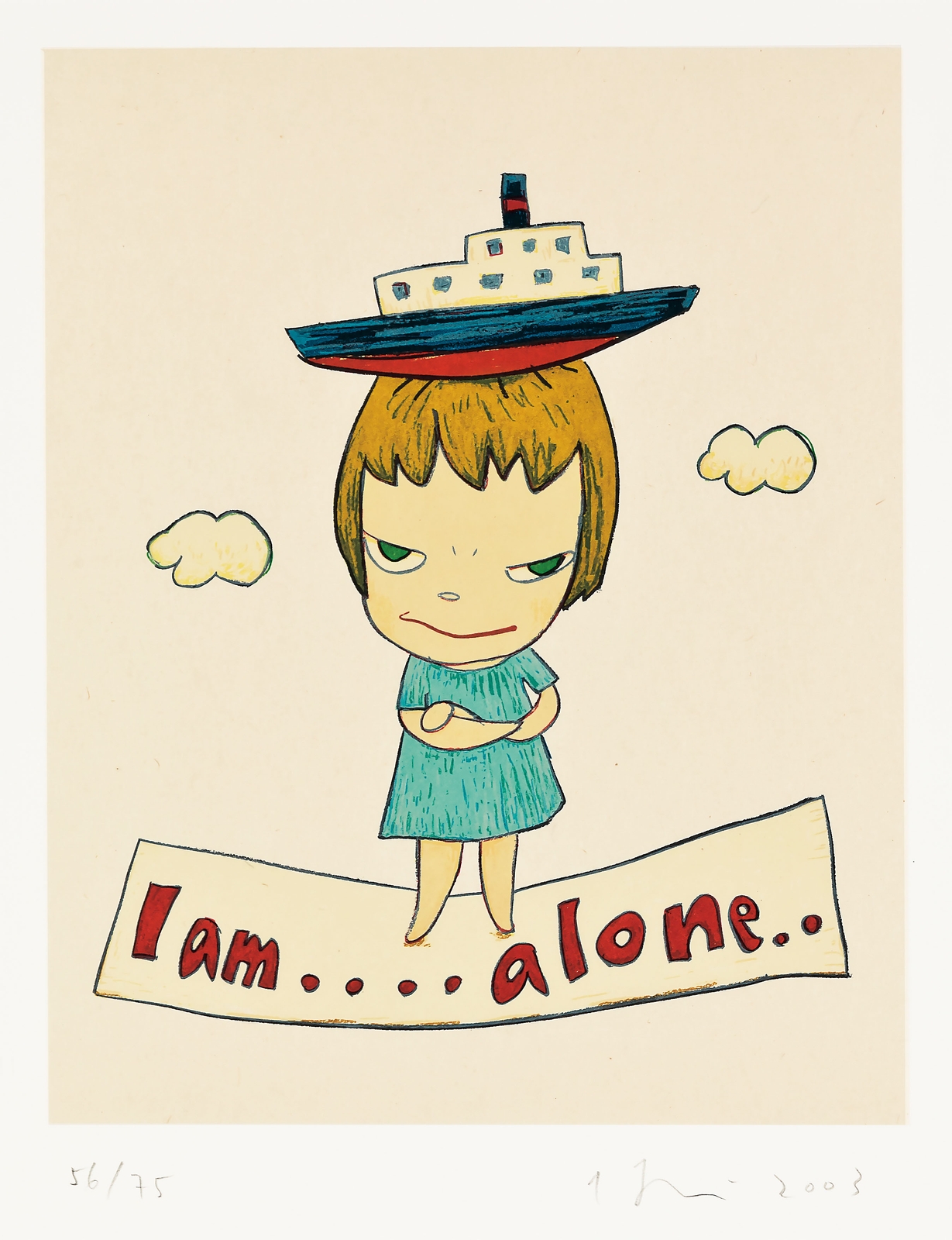 Yoshitomo Nara - I am Alone