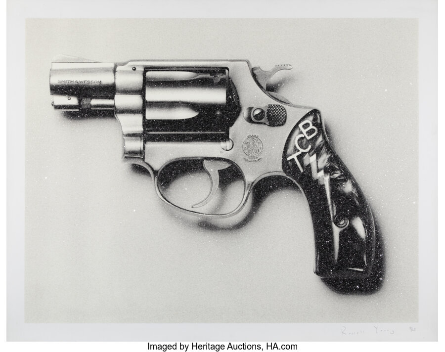 Russell Young - Elvis TCB Pistol