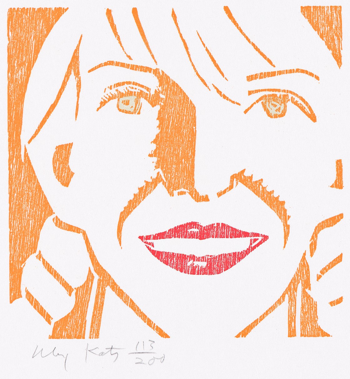 Alex Katz - Jessica.