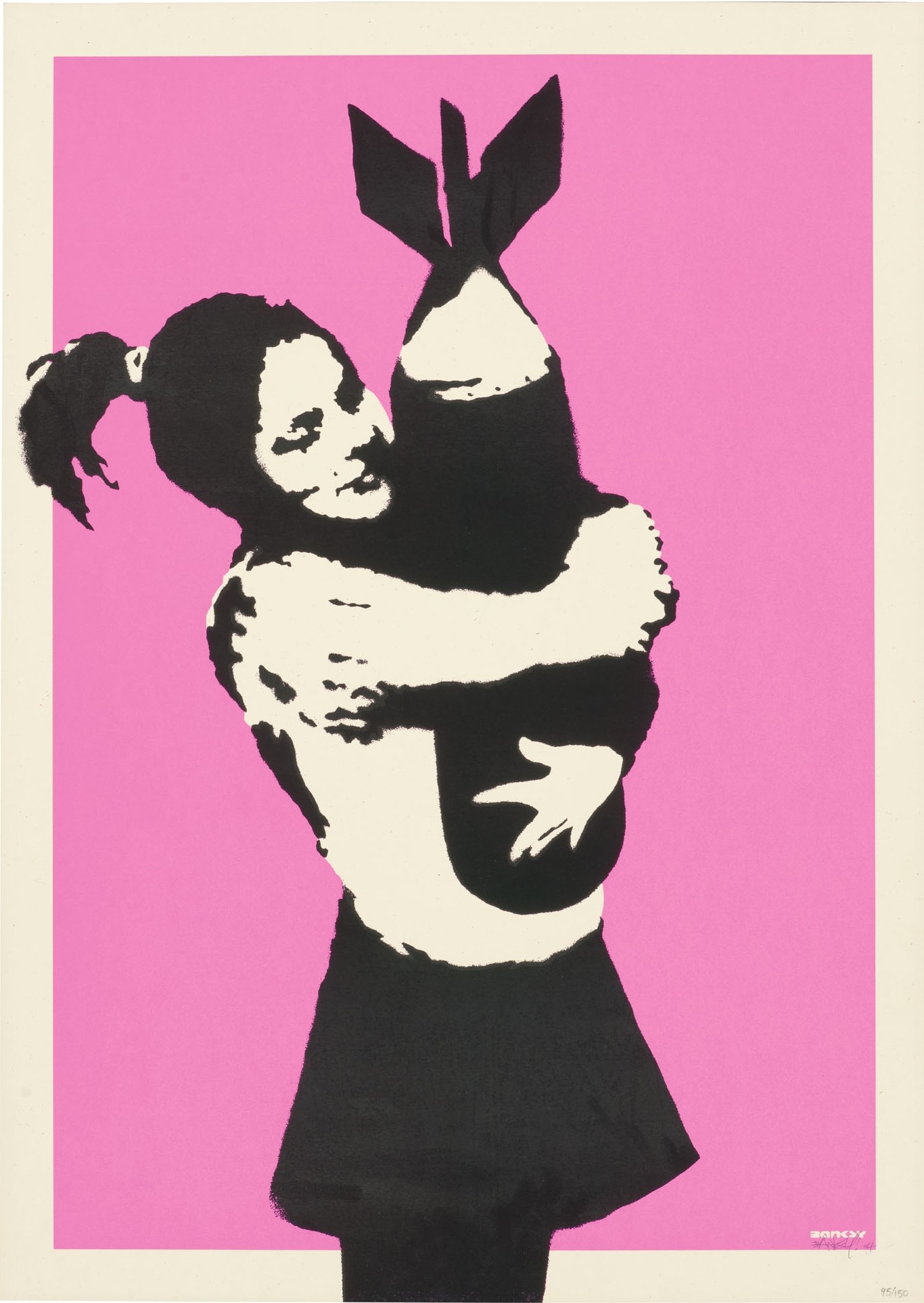 Banksy - Bomb Hugger (Bomb Love)