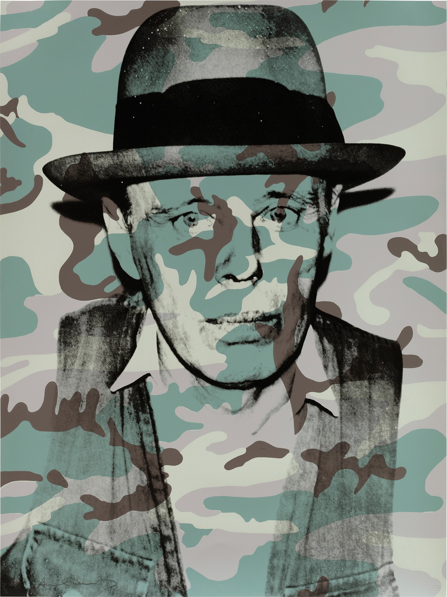 Andy Warhol - Joseph Beuys in Memoriam, from For Joseph Beuys (F. & S. 371)