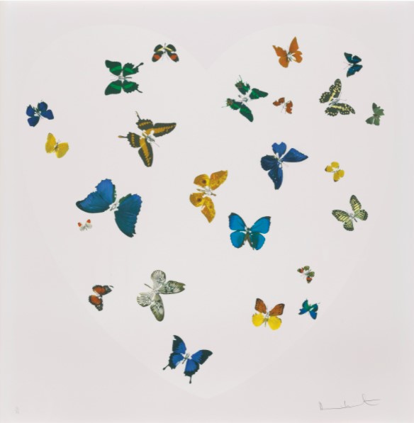 Damien Hirst - Love is All You Need