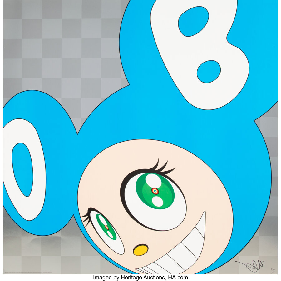 Takashi Murakami - And then and then and then and then and then (Aqua Blue)