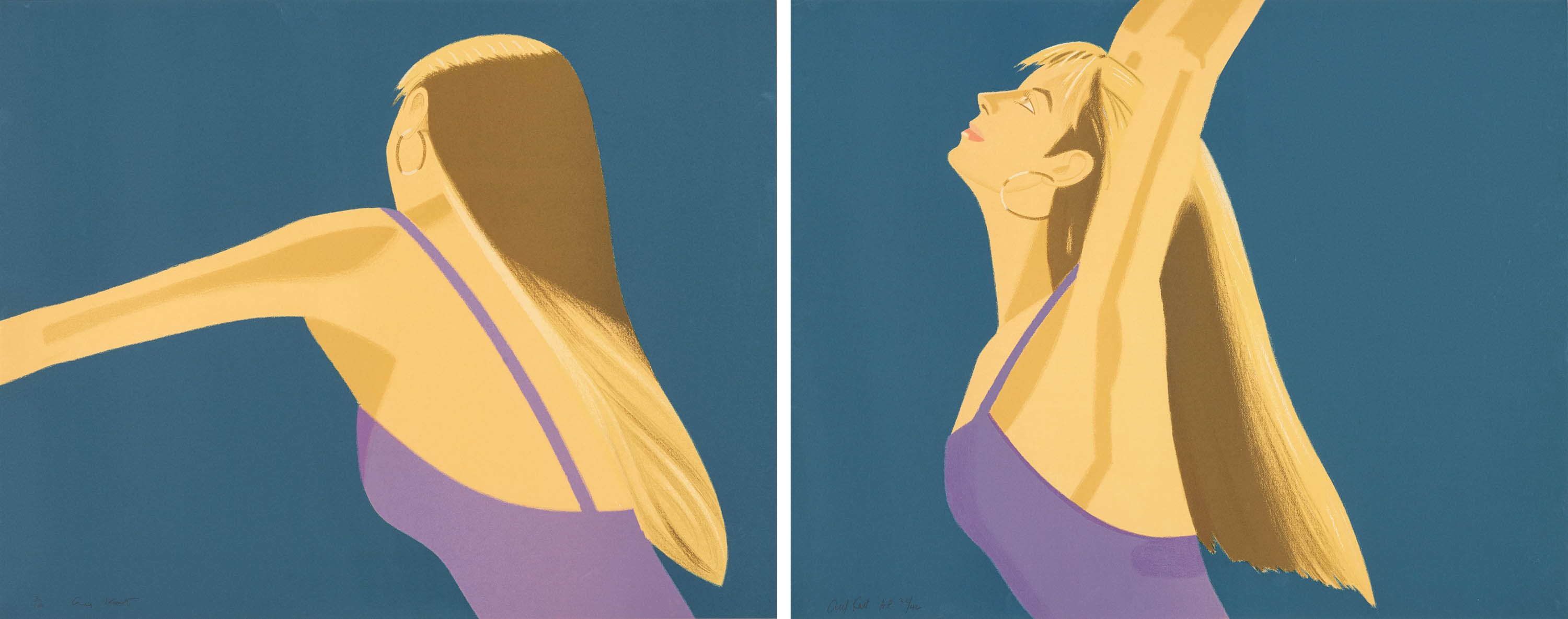 Alex Katz - Night: William Dunas Dance 1 · 3 Pamela