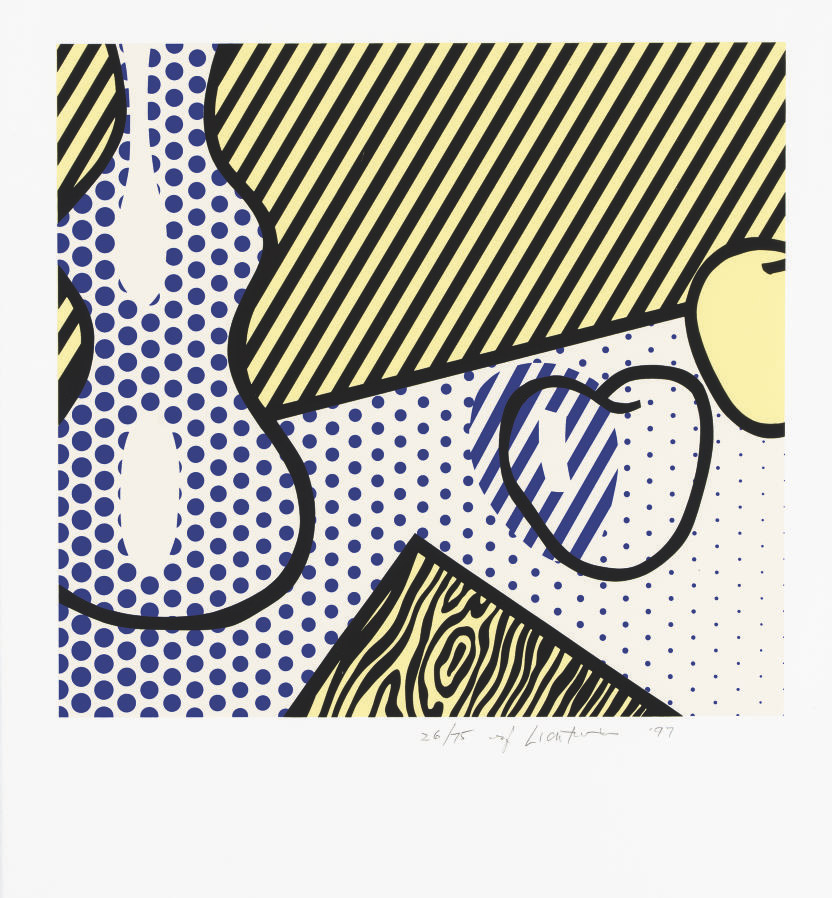Roy Lichtenstein - Still Life, from The Geldzahler Portfolio